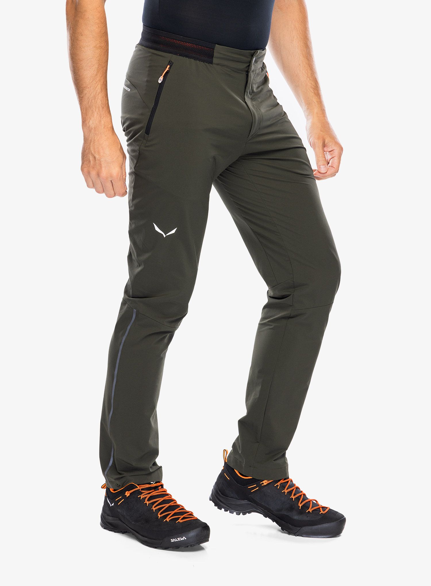 Pánské kalhoty Salewa Pedroc 4 DST Regular Pant - dark olive