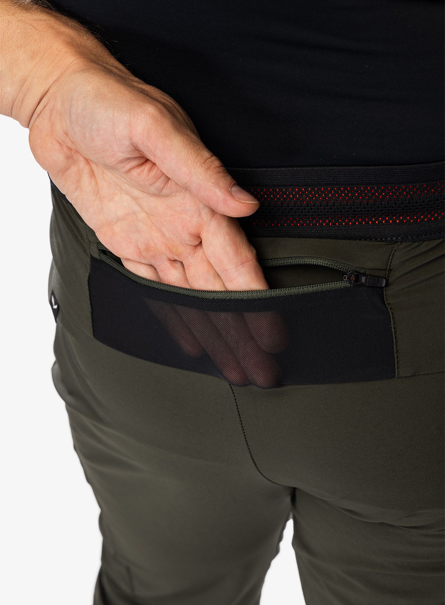 Pánské kalhoty Salewa Pedroc 4 DST Regular Pant - dark olive