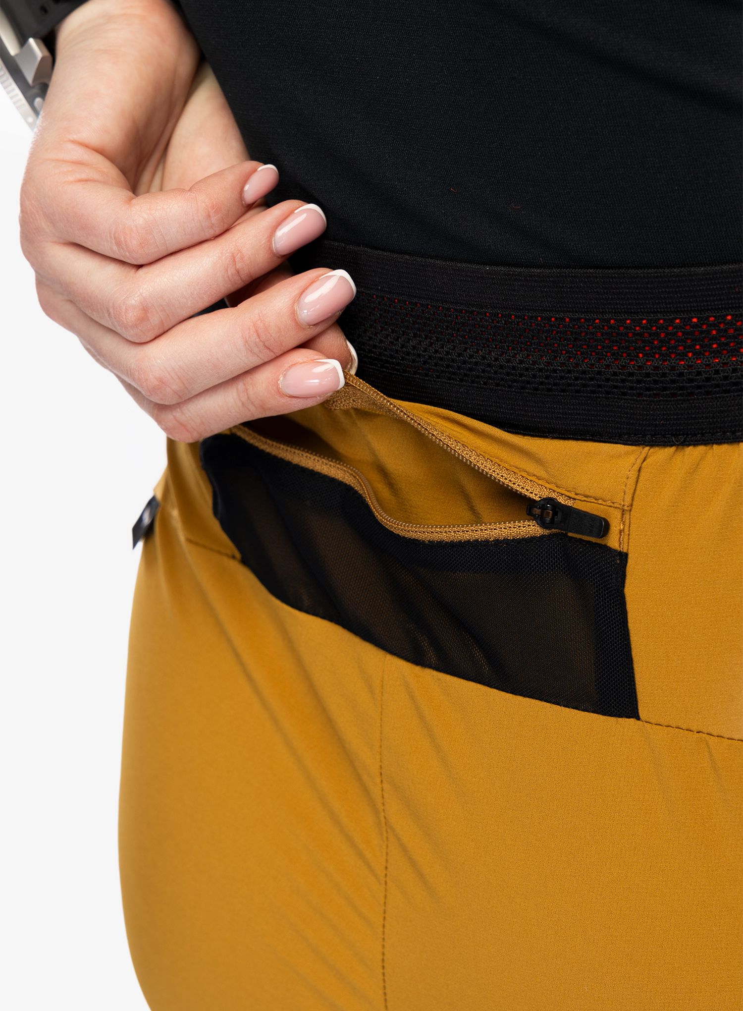 Turistické kalhoty dámské Salewa Pedroc 4 DST Regular Pant - golden brown