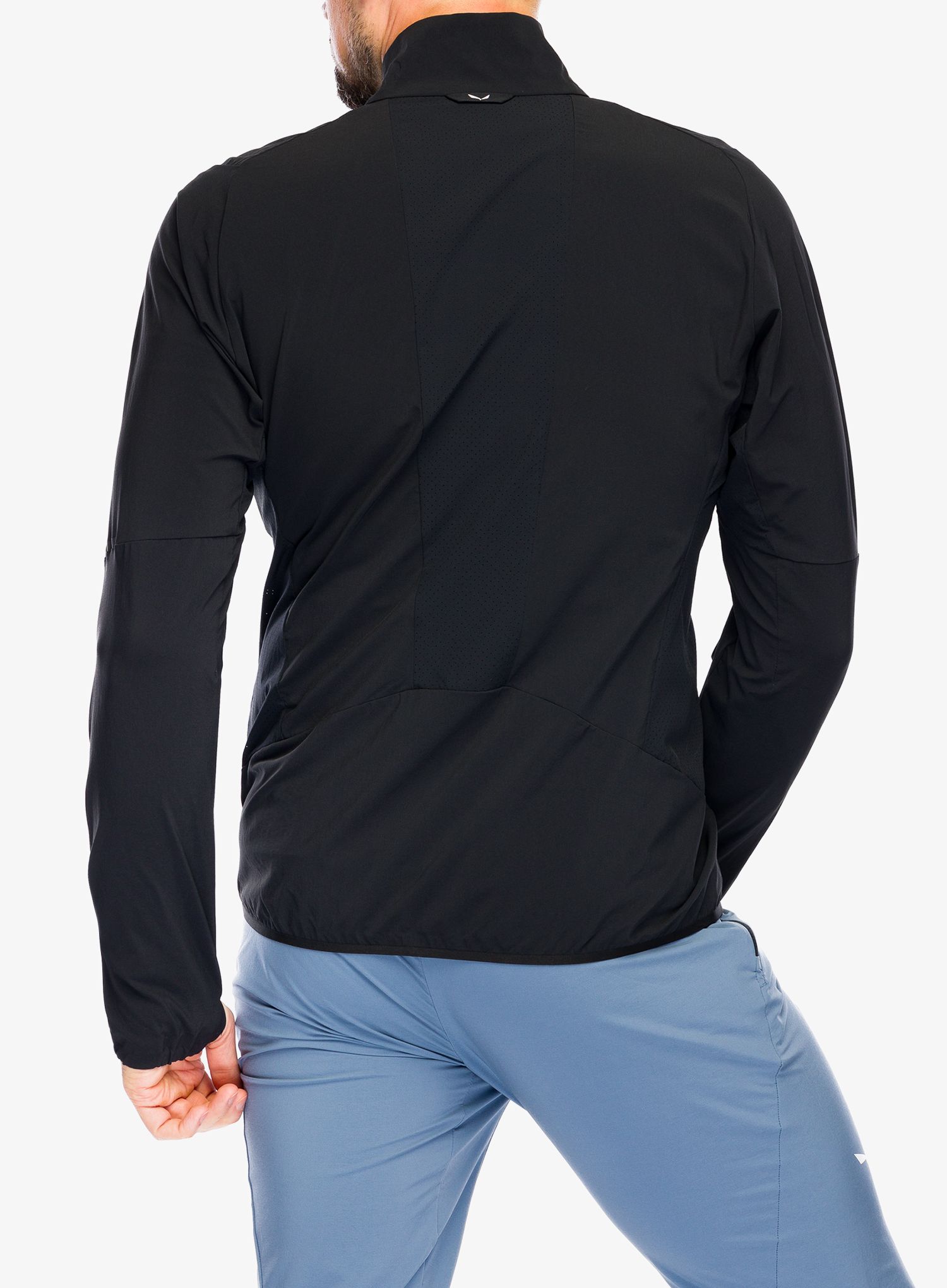 Softshellová bunda Salewa Pedroc DST Light Jacket - black out