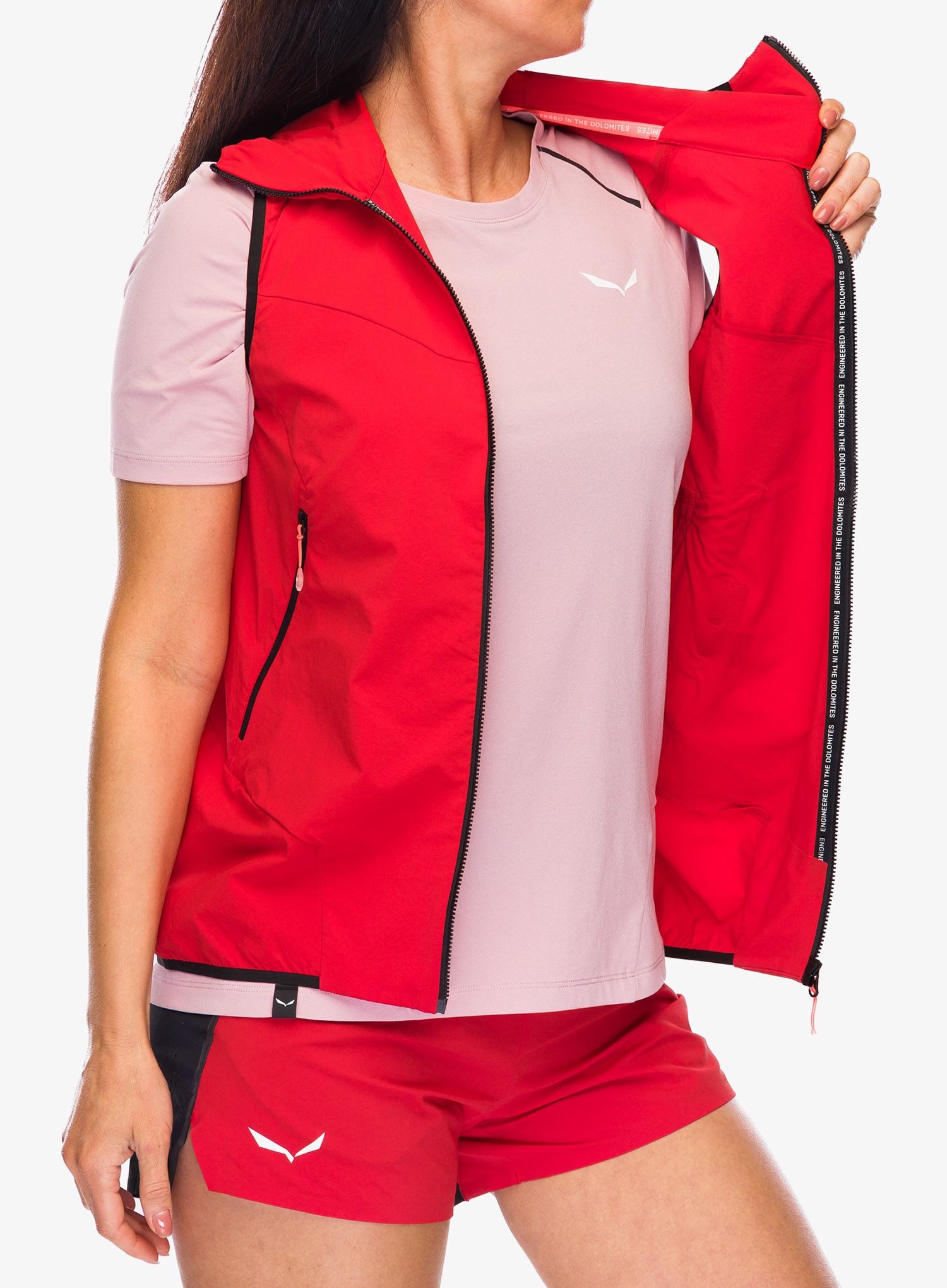 Vesta dámská Salewa Pedroc DST Light Vest - flame
