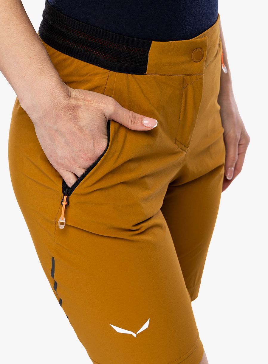 Turistické kraťasy dámské Salewa Pedroc DST Shorts - golden brown