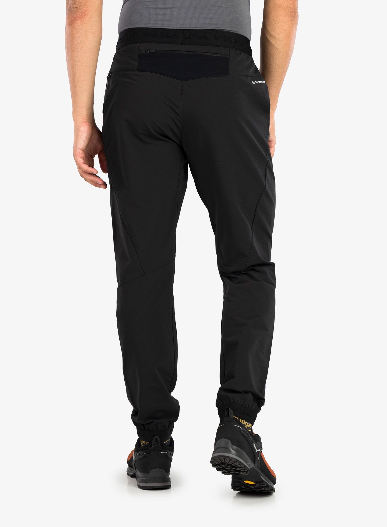 Turistické kalhoty Salewa Pedroc DST WO Pants - black out
