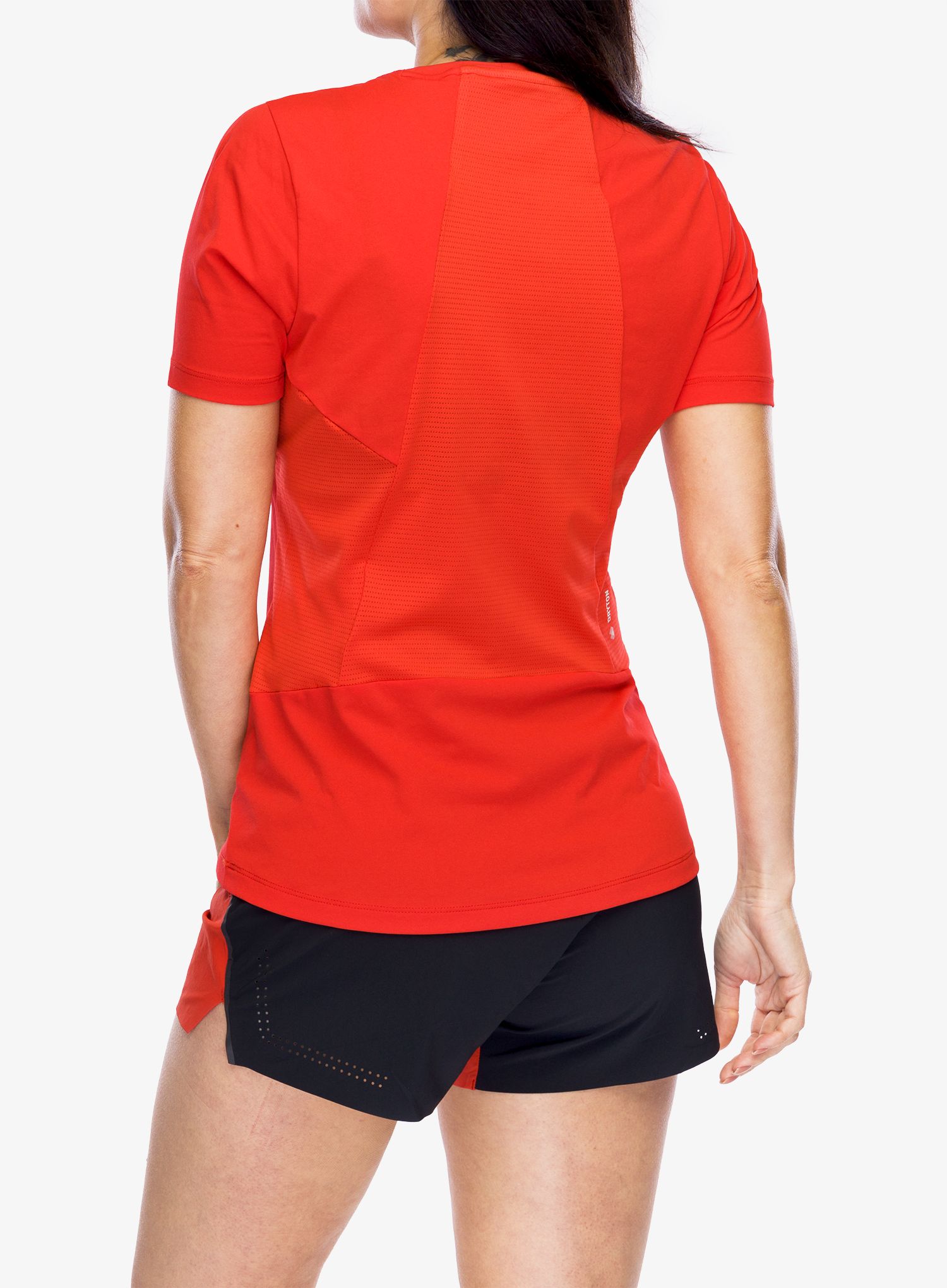 Dámské rychleschnoucí triko Salewa Pedroc Dry Hyb T-Shirt - flame