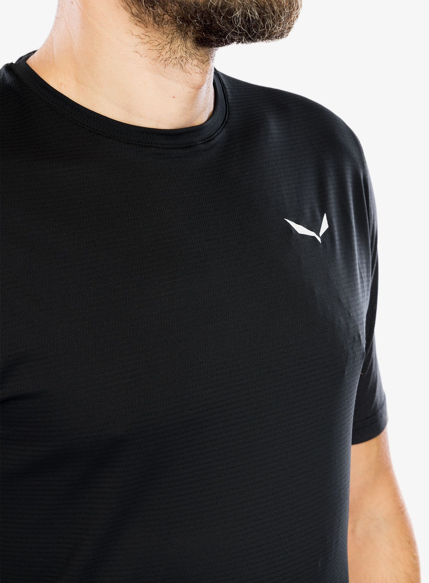 Rychleschnoucí triko Salewa Pedroc Dry Mesh T-Shirt - black out