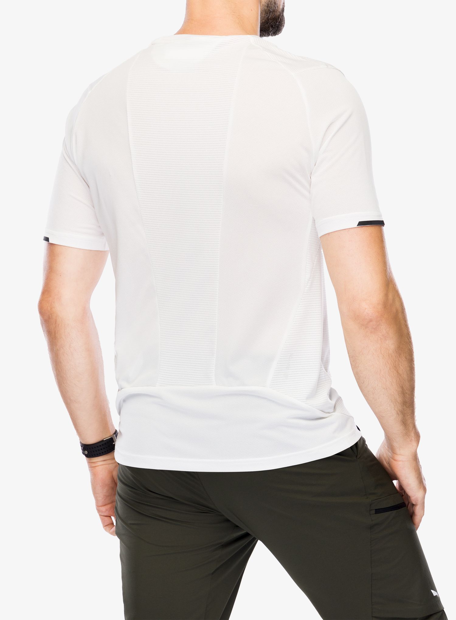 Tričko Salewa Pedroc Dry Mesh T-Shirt - white