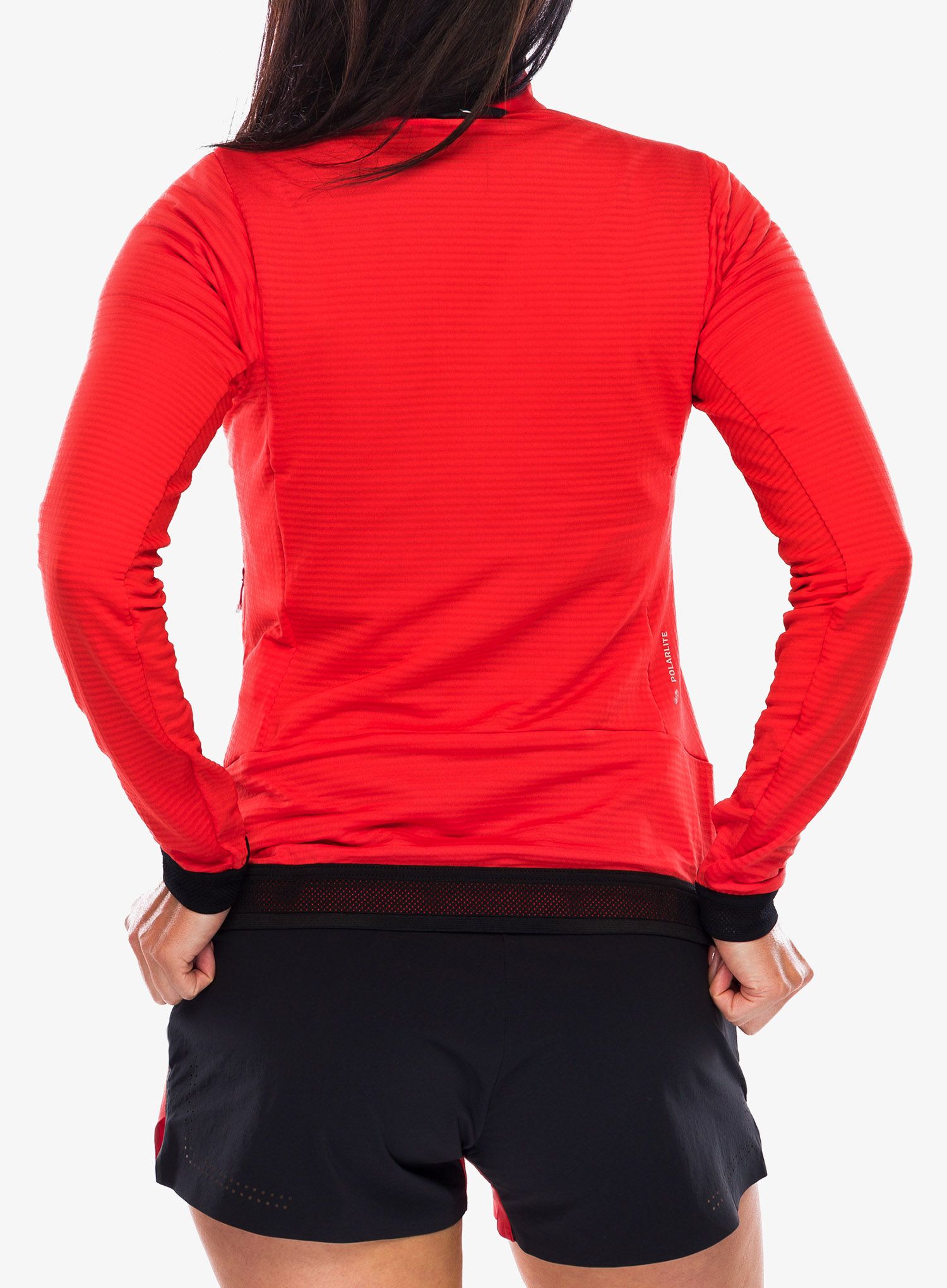 Fleece mikina dámská Salewa Pedroc PL 2 Jacket - flame