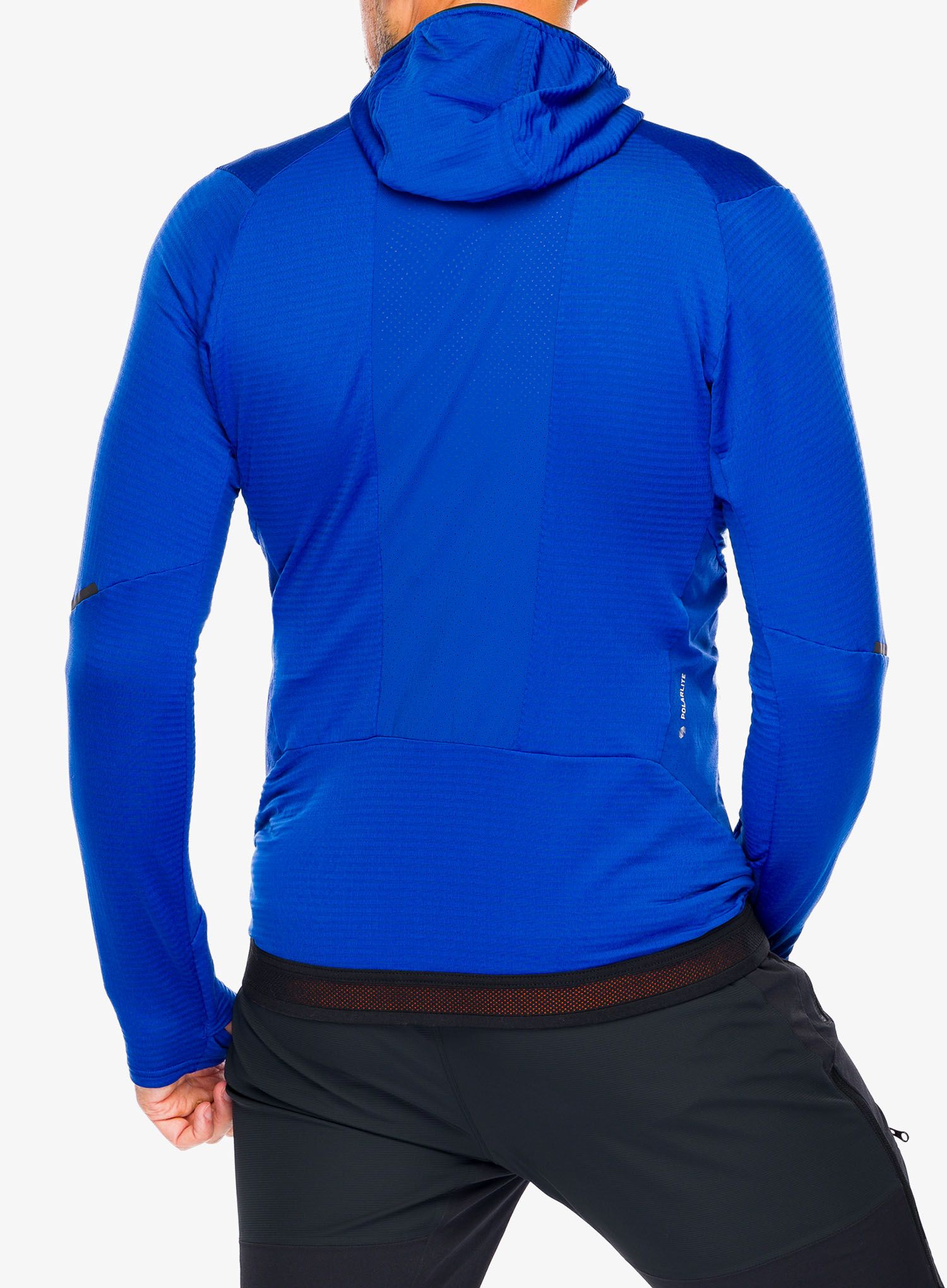 Pánská mikina Salewa Pedroc PL Hooded Jacket - electric