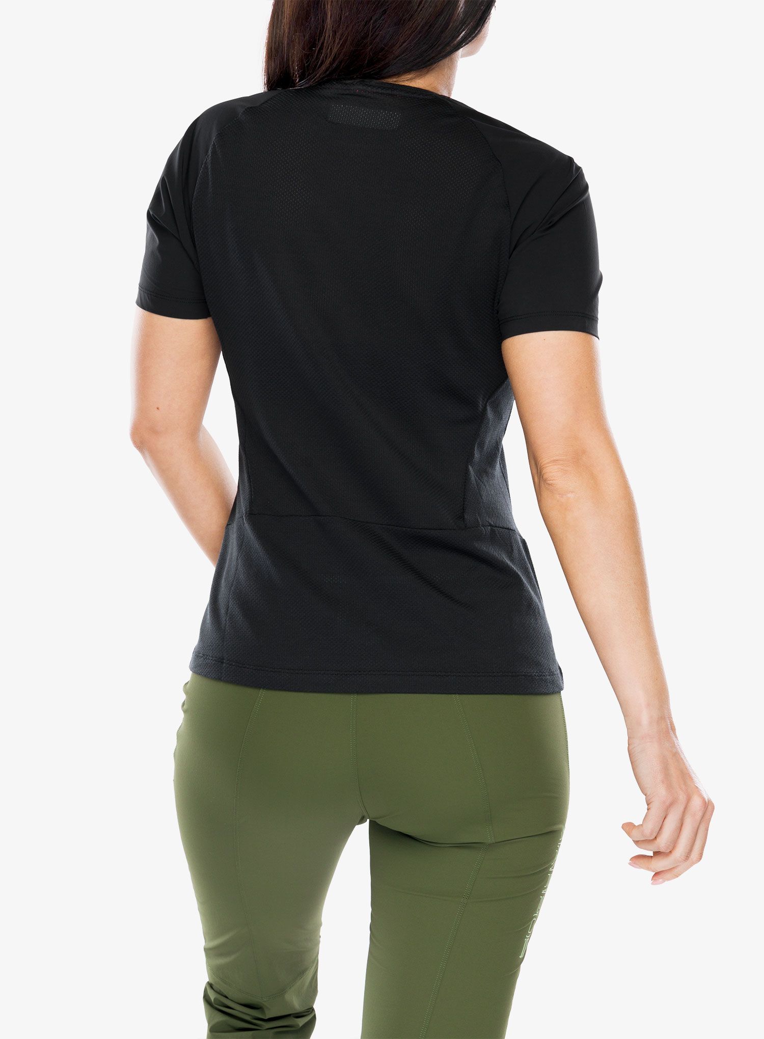 Dámské tričko Salewa Pedroc PTC Delta T-Shirt - black out