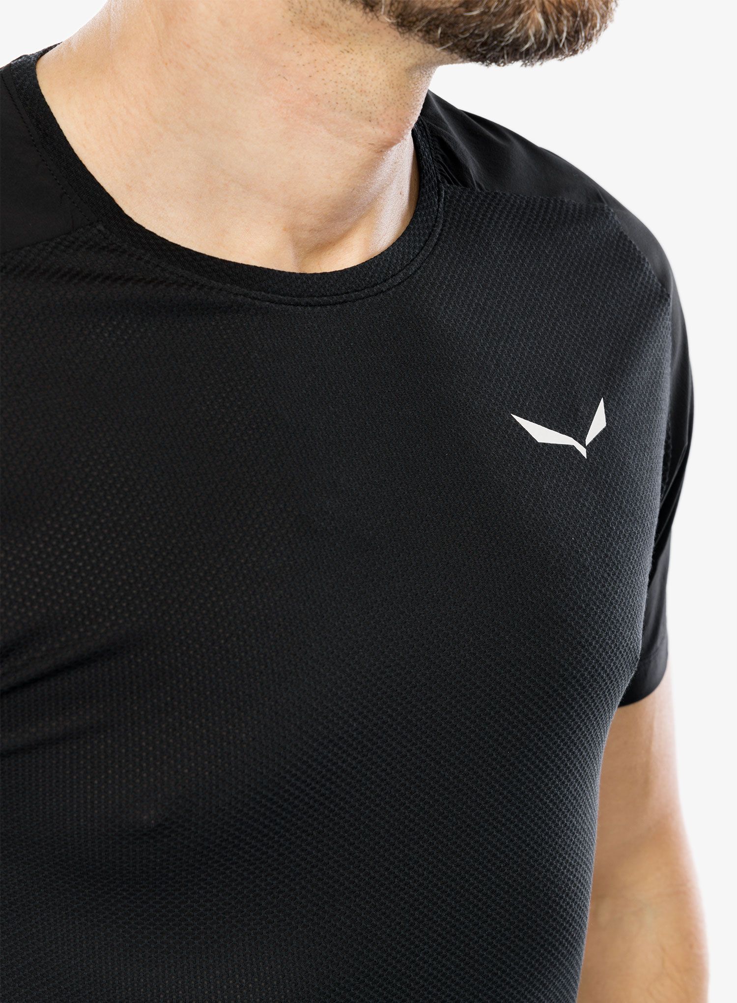 Tričko Salewa Pedroc PTC Delta T-Shirt - black out