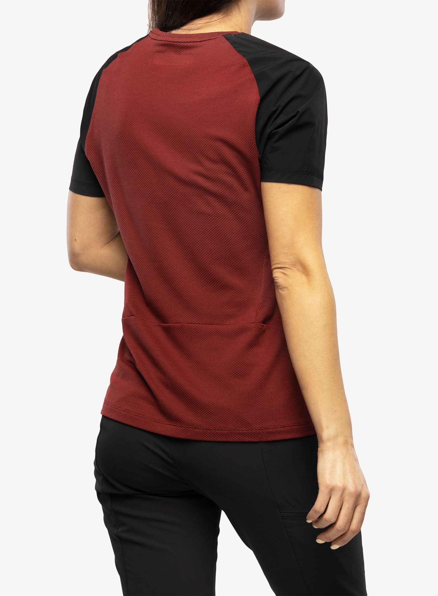 Dámské rychleschnoucí triko Salewa Pedroc PTC Delta T-Shirt - syrah/black out