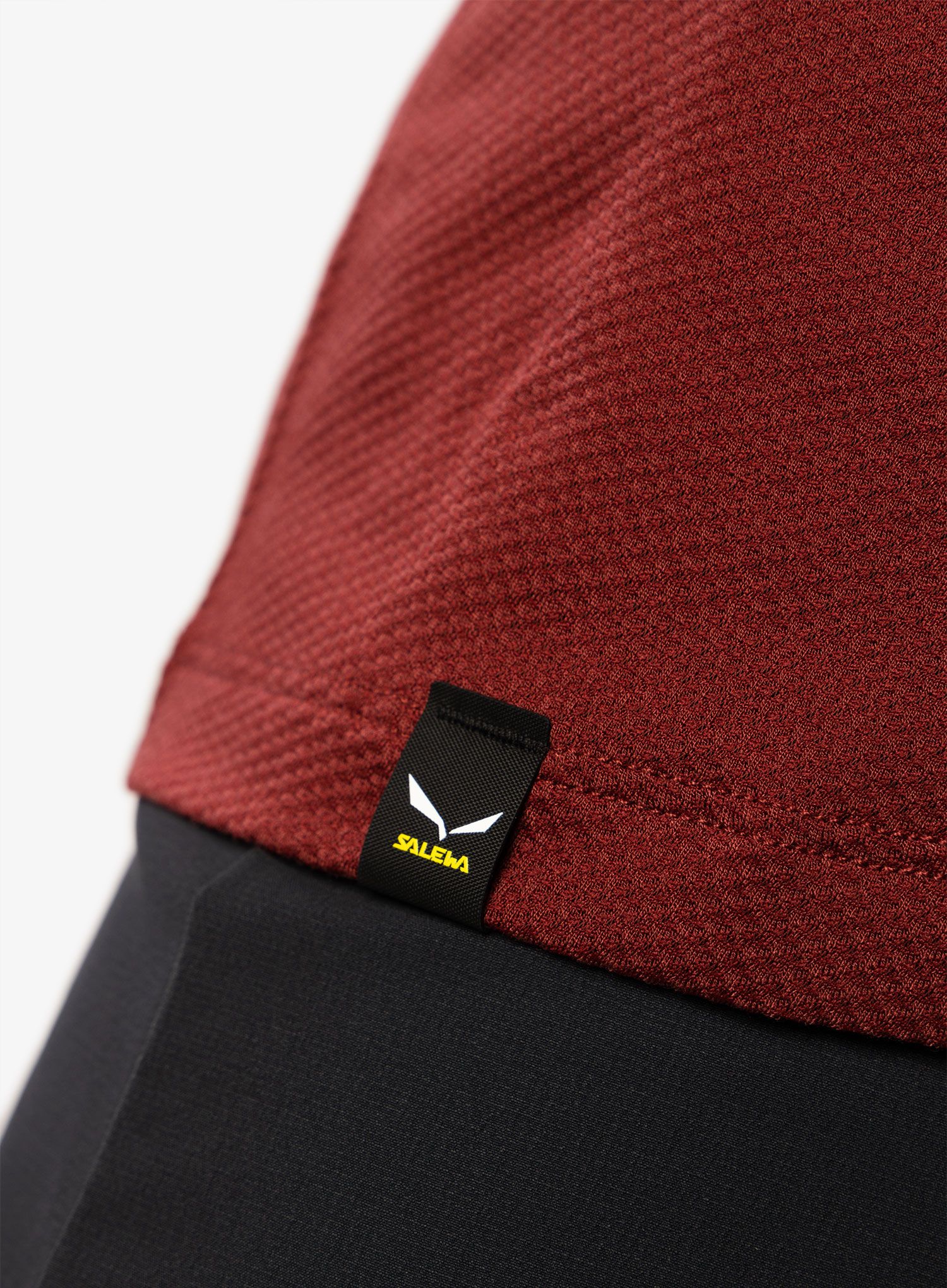 Dámské rychleschnoucí triko Salewa Pedroc PTC Delta T-Shirt - syrah/black out