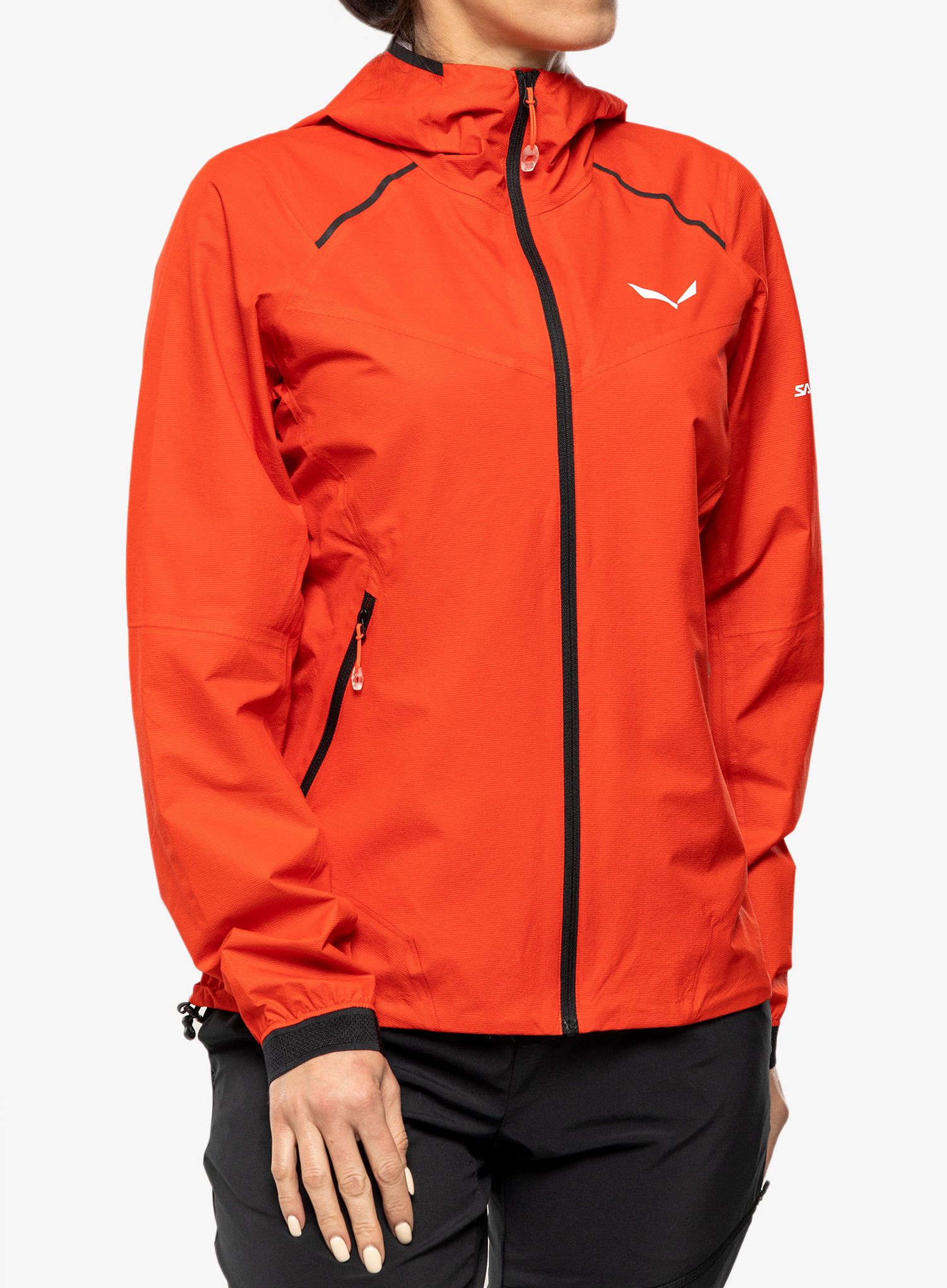 Dámská bunda Salewa Pedroc PTX 2,5L Light Jacket - flame