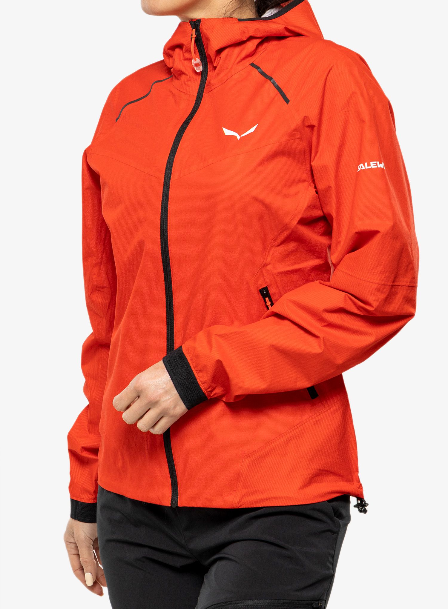 Dámská bunda Salewa Pedroc PTX 2,5L Light Jacket - flame
