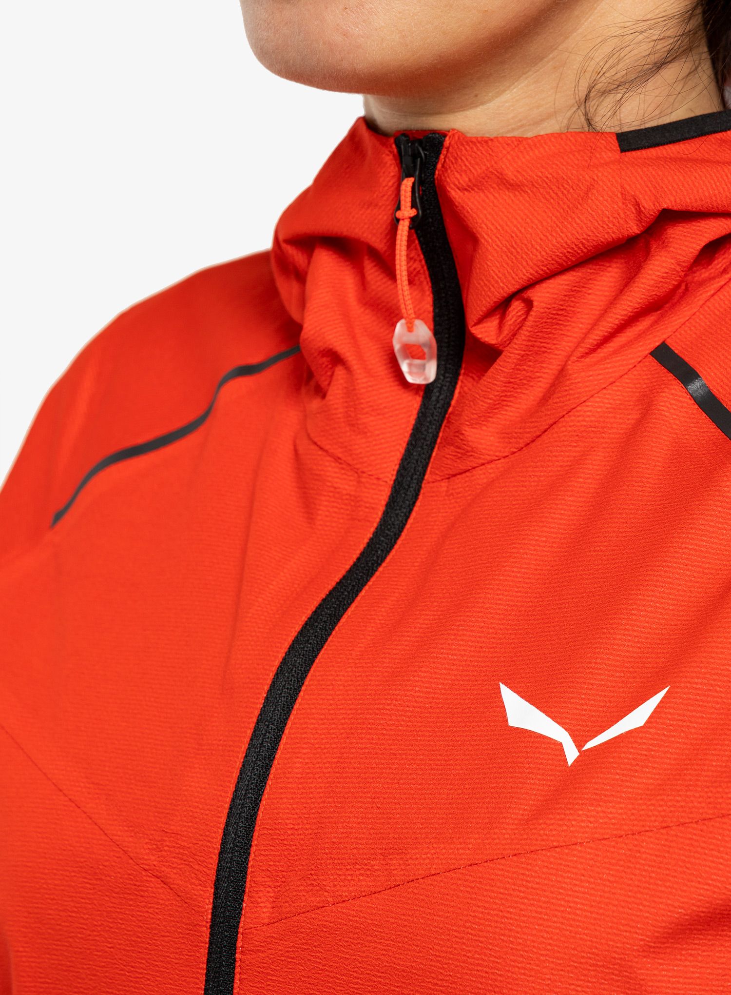 Dámská bunda Salewa Pedroc PTX 2,5L Light Jacket - flame