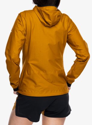 Dámská nepromokavá bunda s membránou Salewa Pedroc PTX 2,5L Light Jacket - golden brown