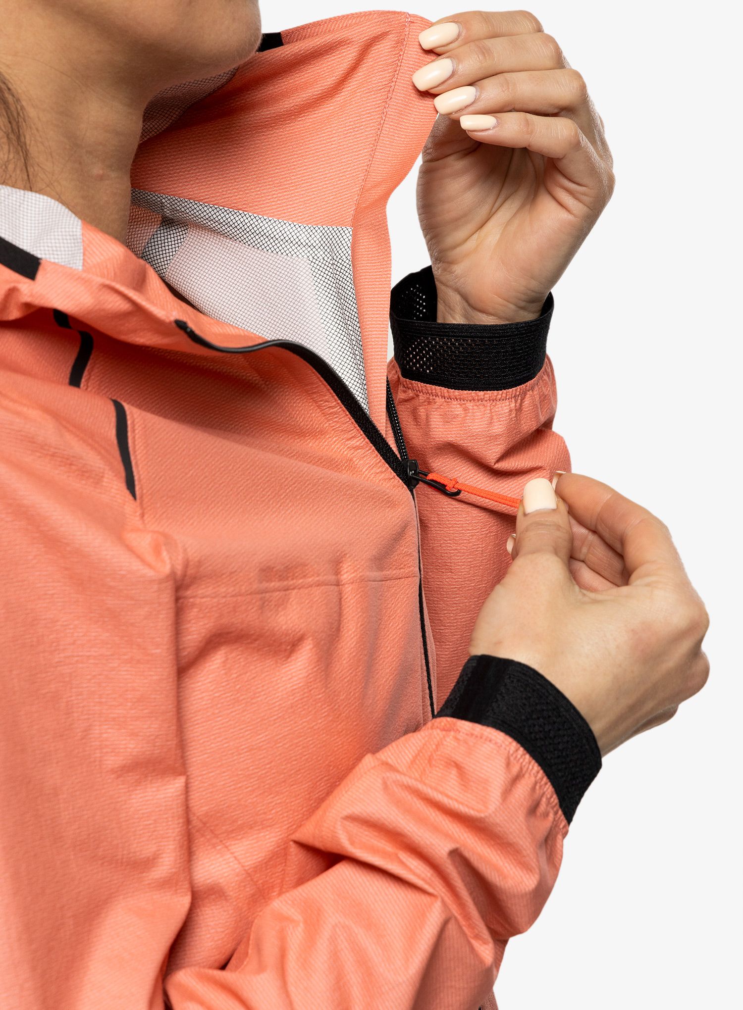 Dámská bunda Salewa Pedroc PTX 25L Light Jacket, - lantana pink