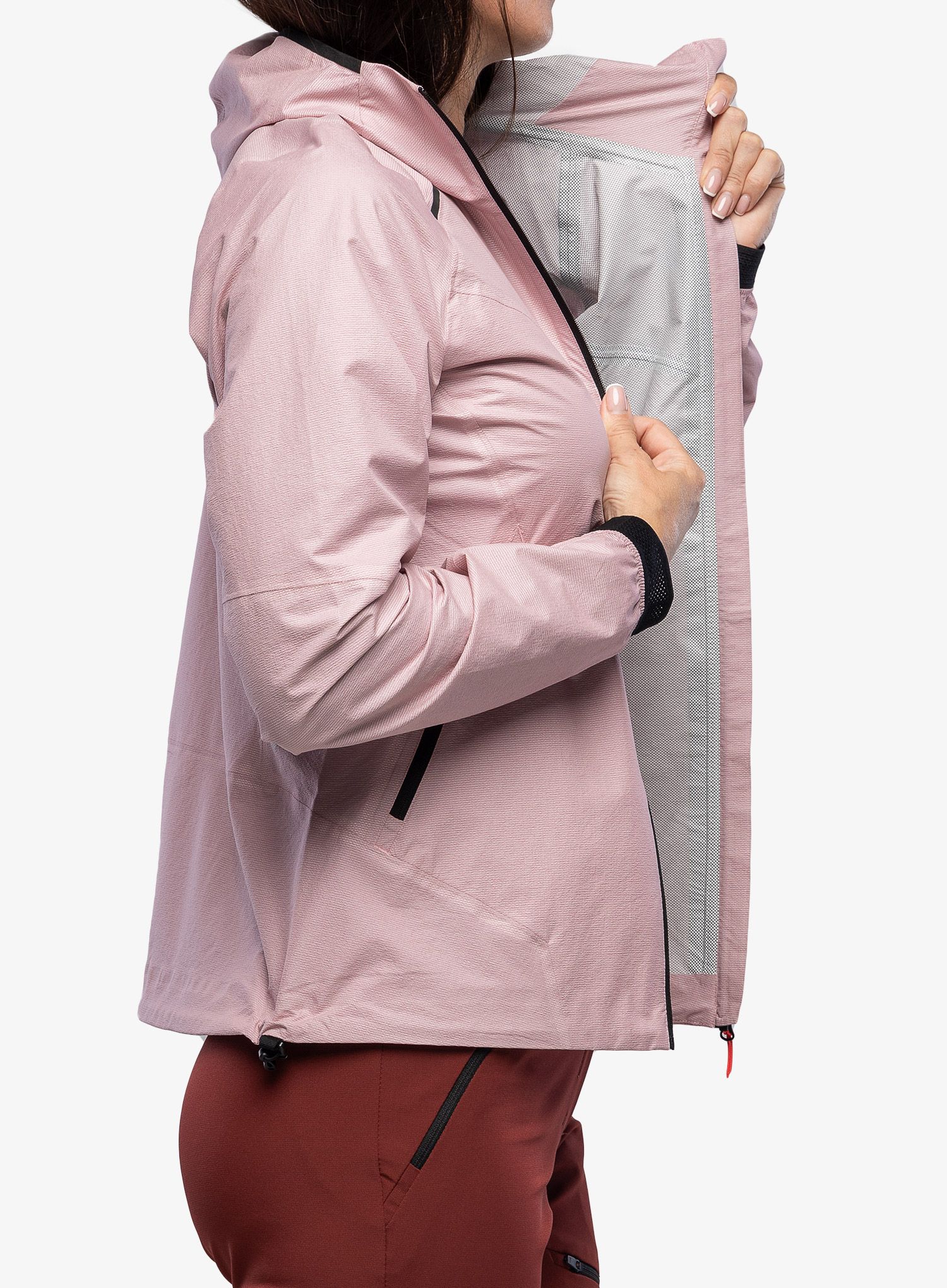 Dámská bunda Salewa Pedroc PTX 2,5L Light Jacket - zephyr