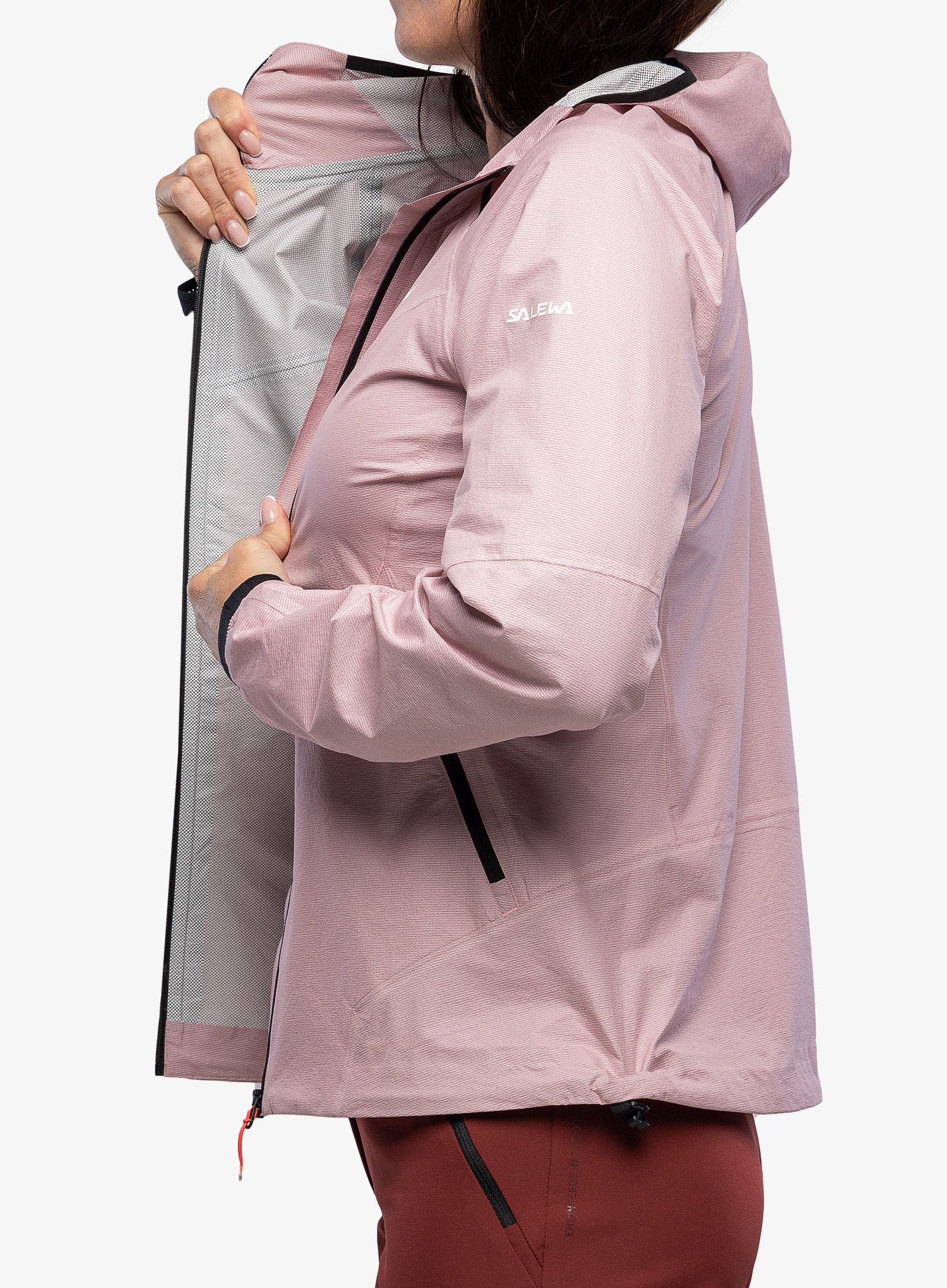 Dámská bunda Salewa Pedroc PTX 2,5L Light Jacket - zephyr