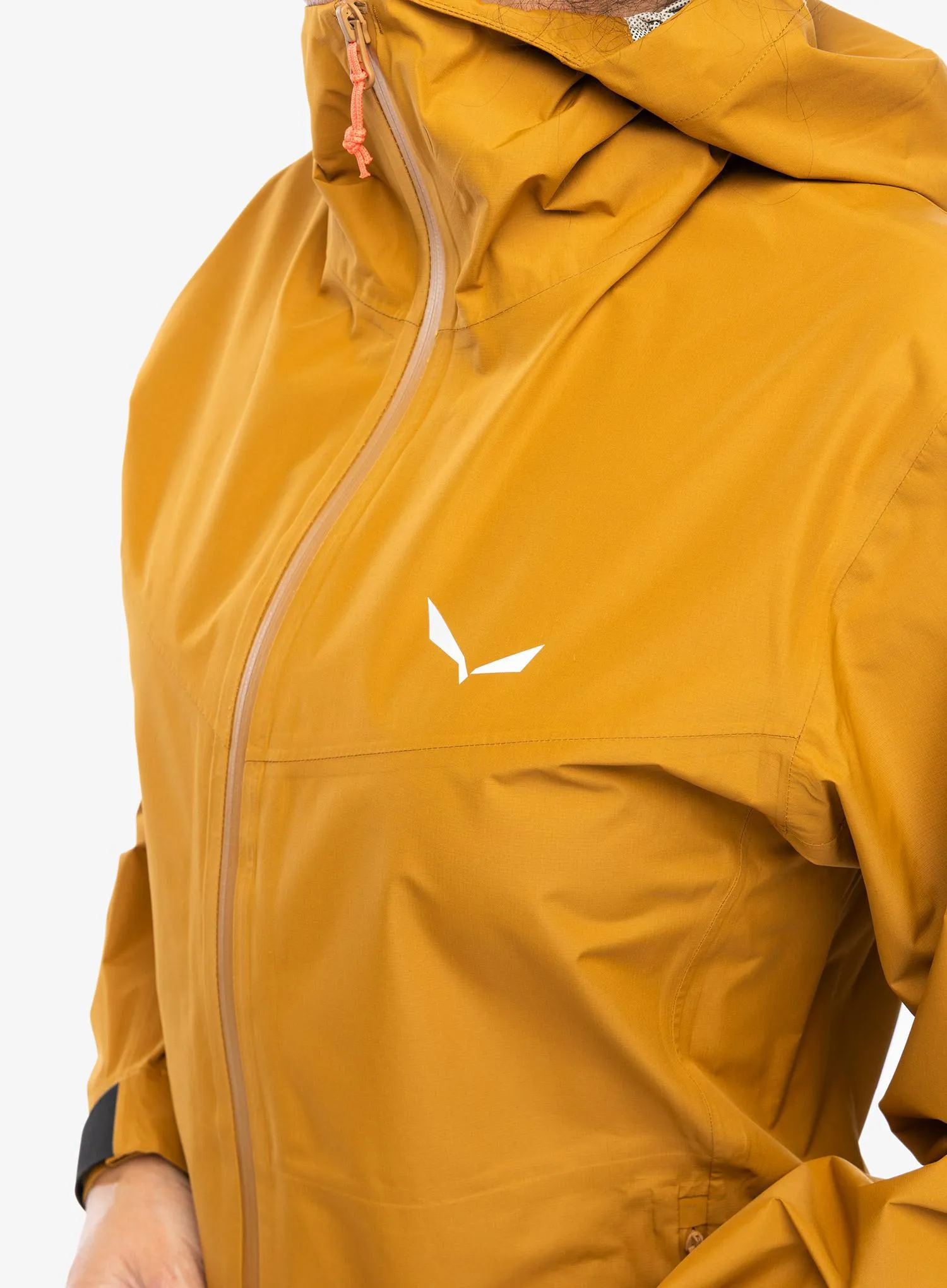 Dámská nepromokavá bunda s membránou Salewa Puez Aqua 4 PTX 2.5L Jacket - golden brown