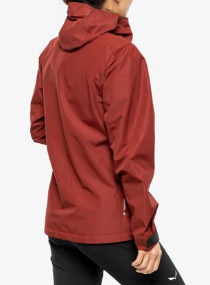 Dámská bunda do deště Salewa Puez Aqua 4 PTX 2.5L Jacket - syrah