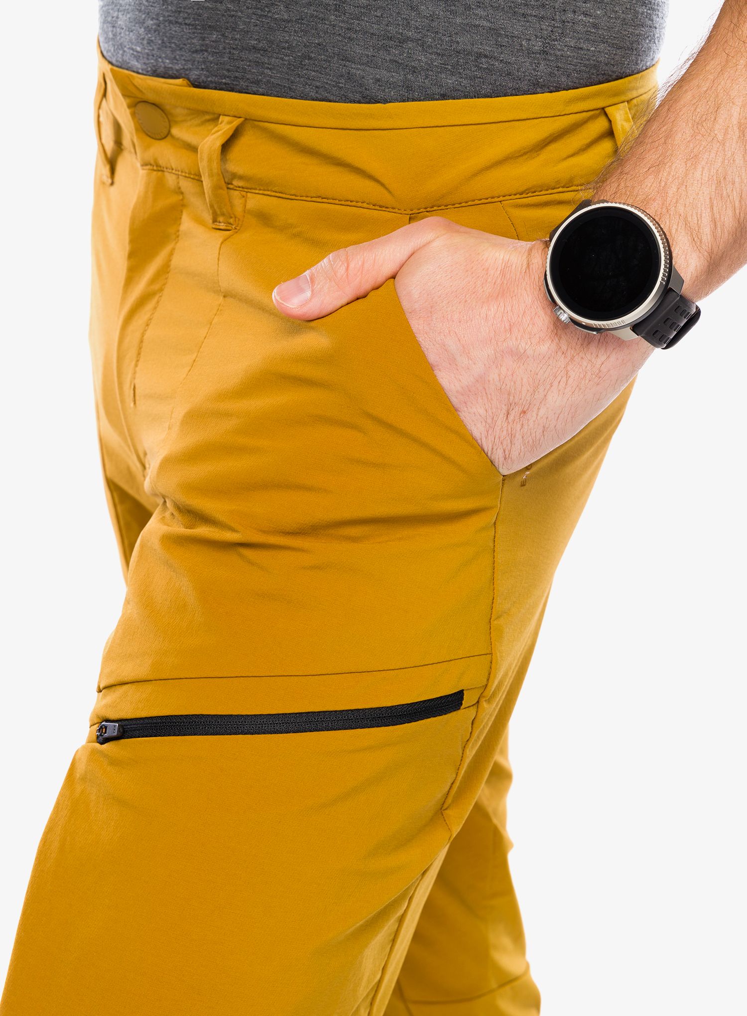 Softshell kalhoty Salewa Puez DST Cargo Pants - golden brown