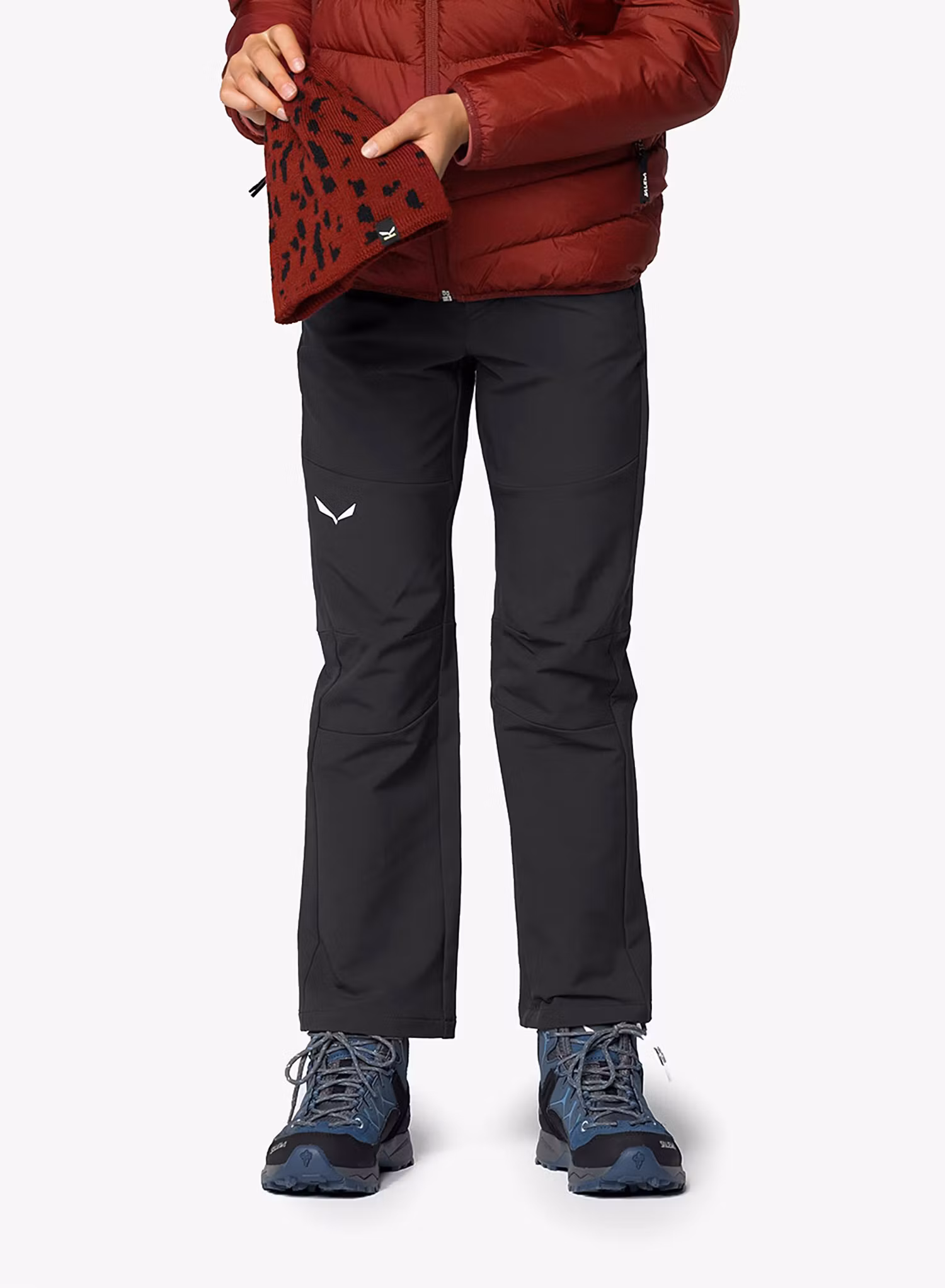Dětské kalhoty Salewa Puez DST Pants - black out