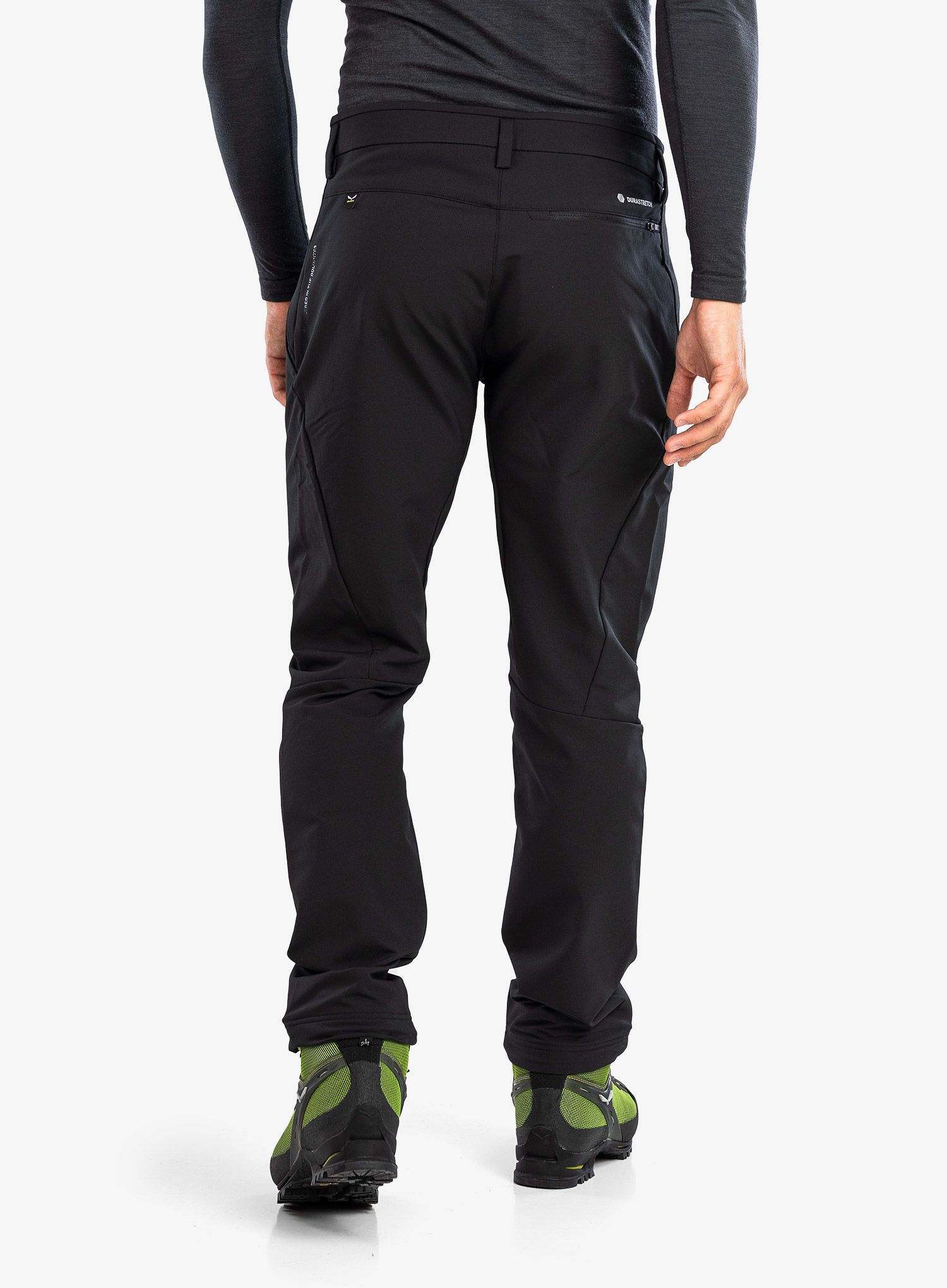 Trekingové kalhoty Salewa Puez Dolomitic 2 DST Reg Pant - black out