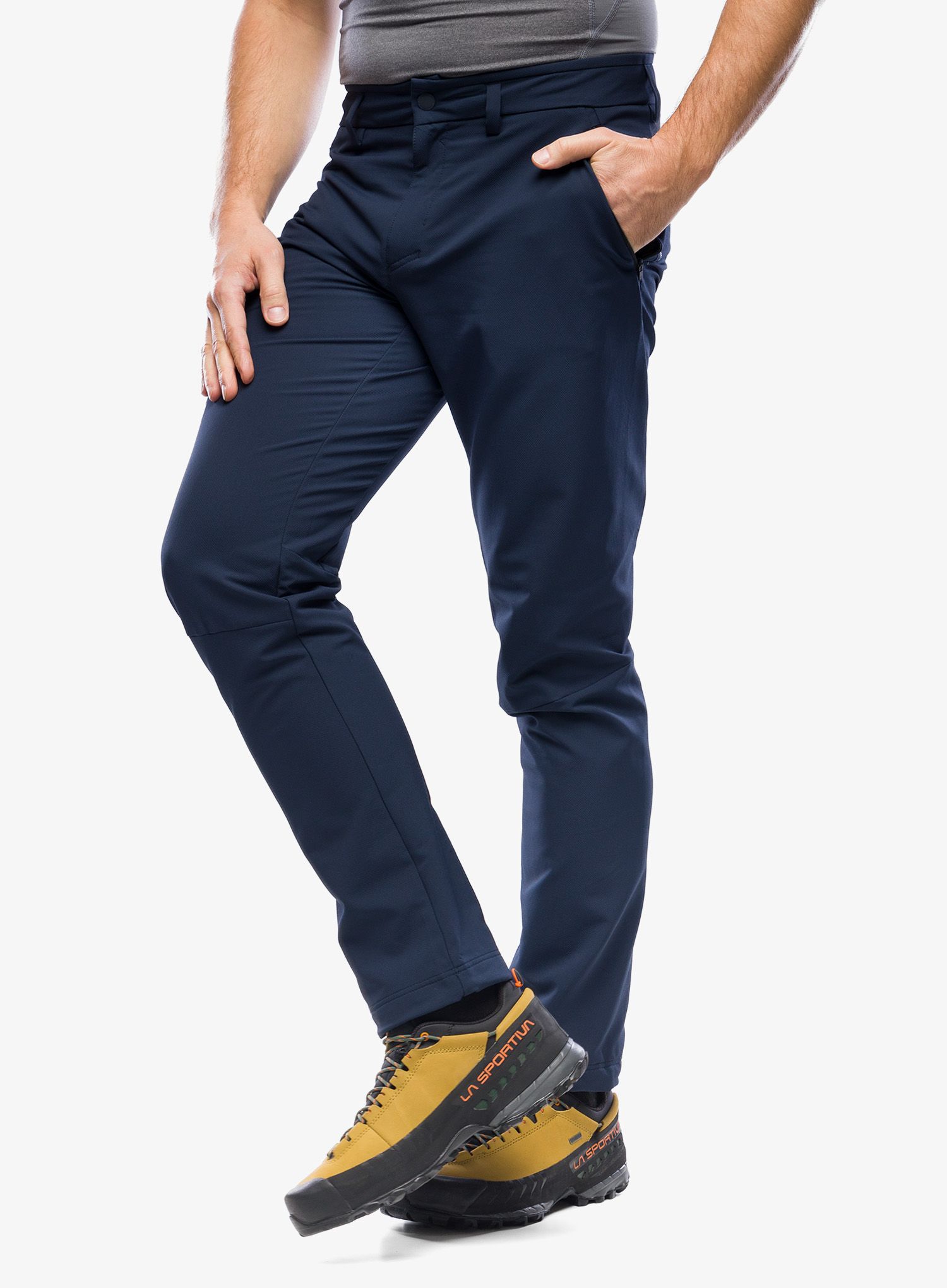 Softshell kalhoty Salewa Puez Dolomitic 2 DST Reg Pant - navy blazer