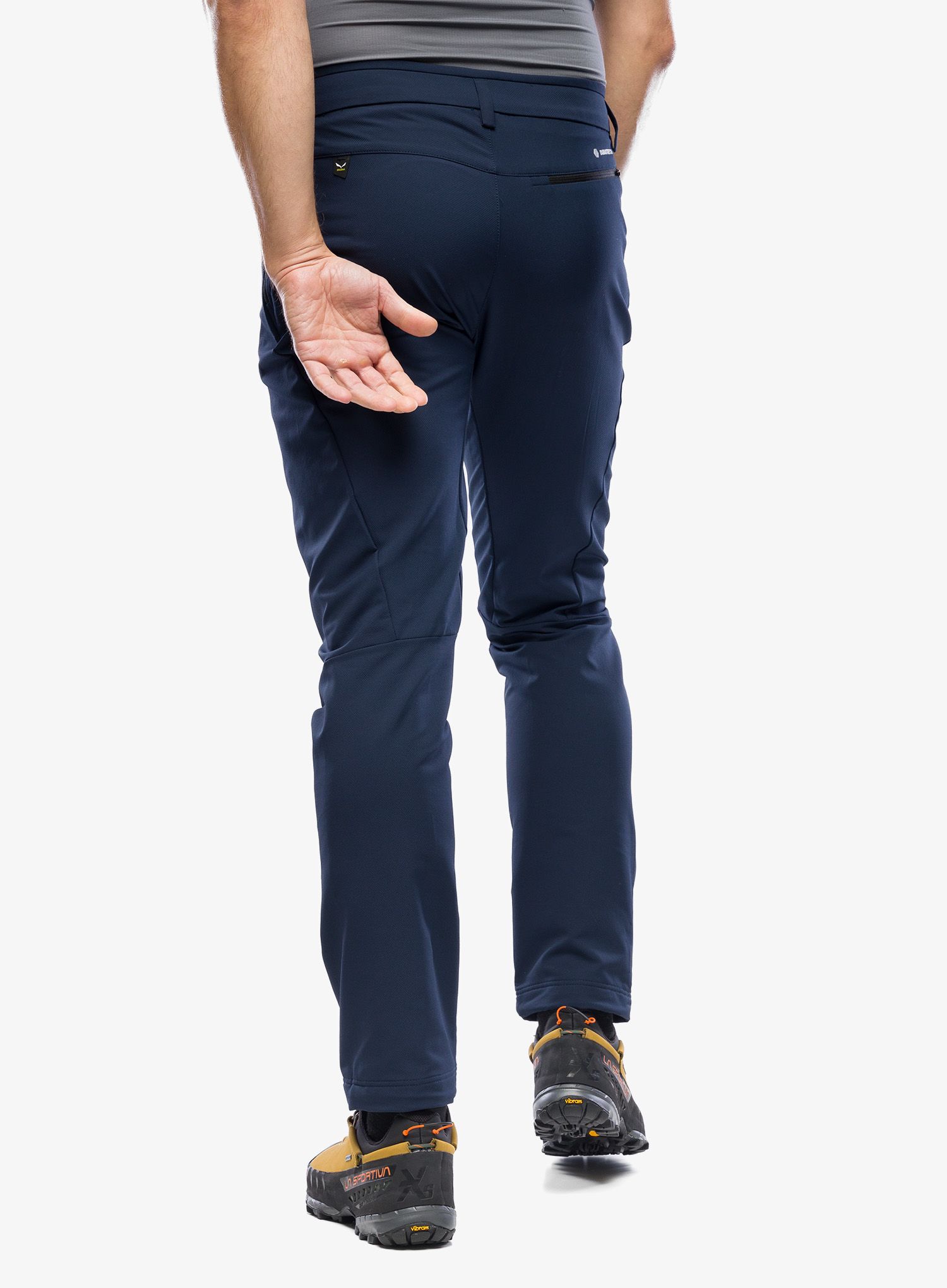 Softshell kalhoty Salewa Puez Dolomitic 2 DST Reg Pant - navy blazer