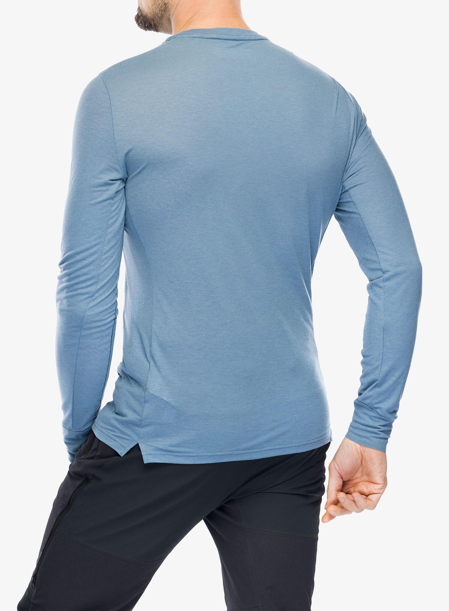 Funkční mikina Salewa Puez Dry Tee - java blue