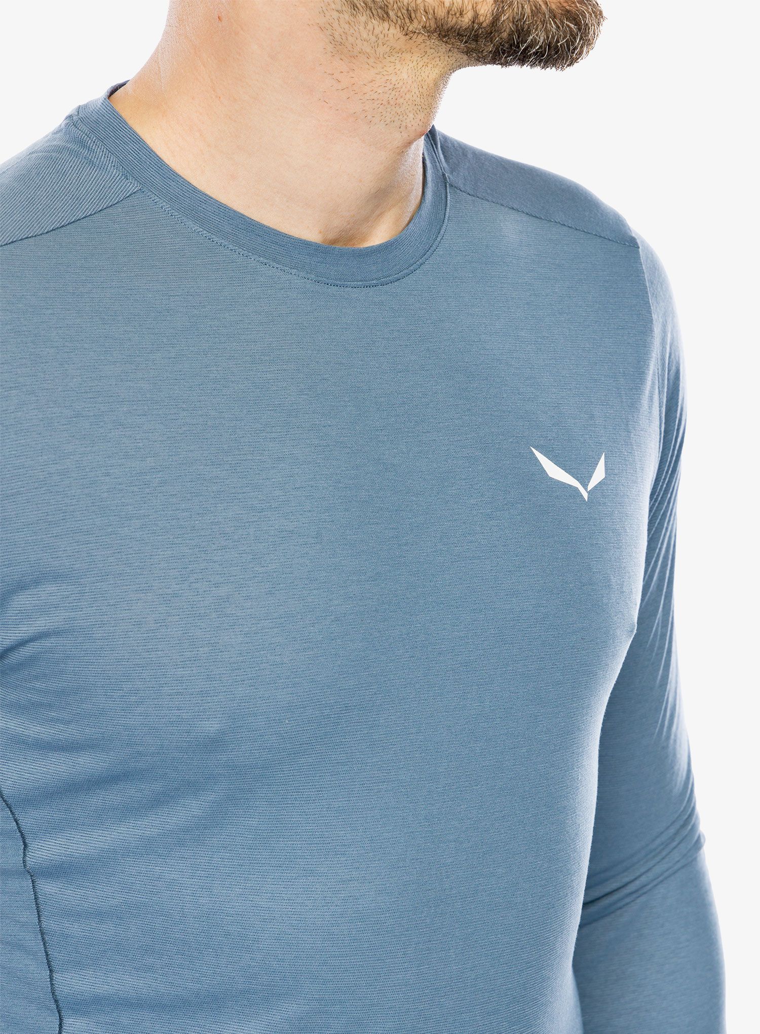 Funkční mikina Salewa Puez Dry Tee - java blue