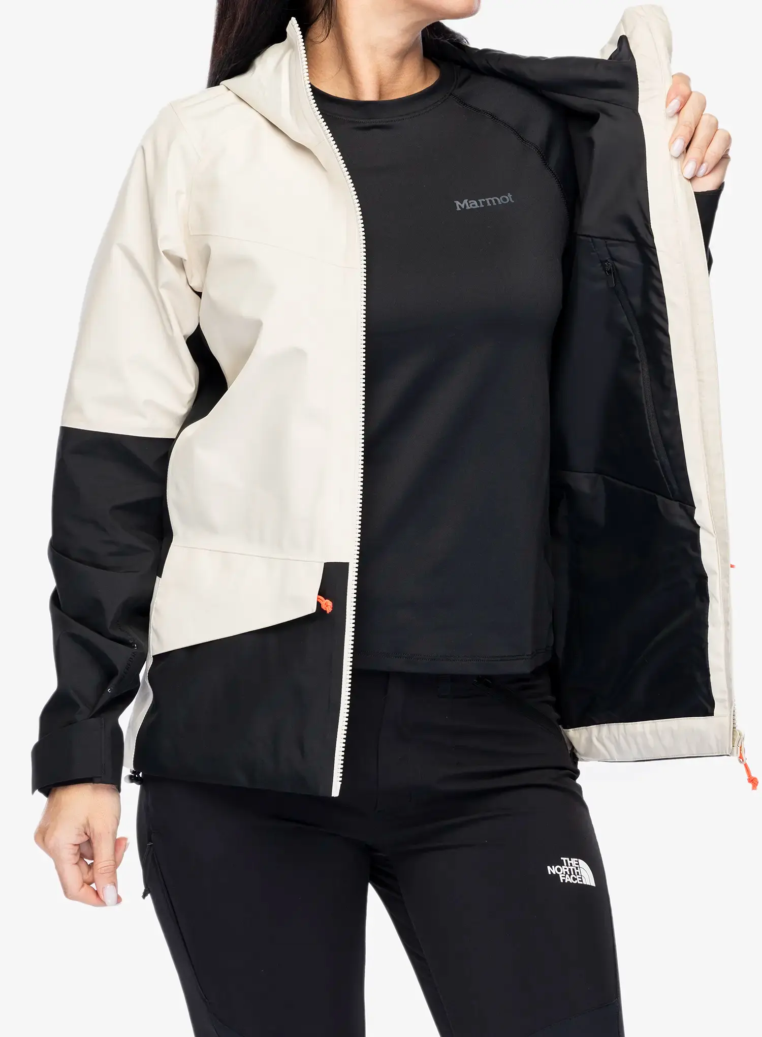 GORE TEX bunda dámská Salewa Puez GTX 2L Jacket - oatmeal