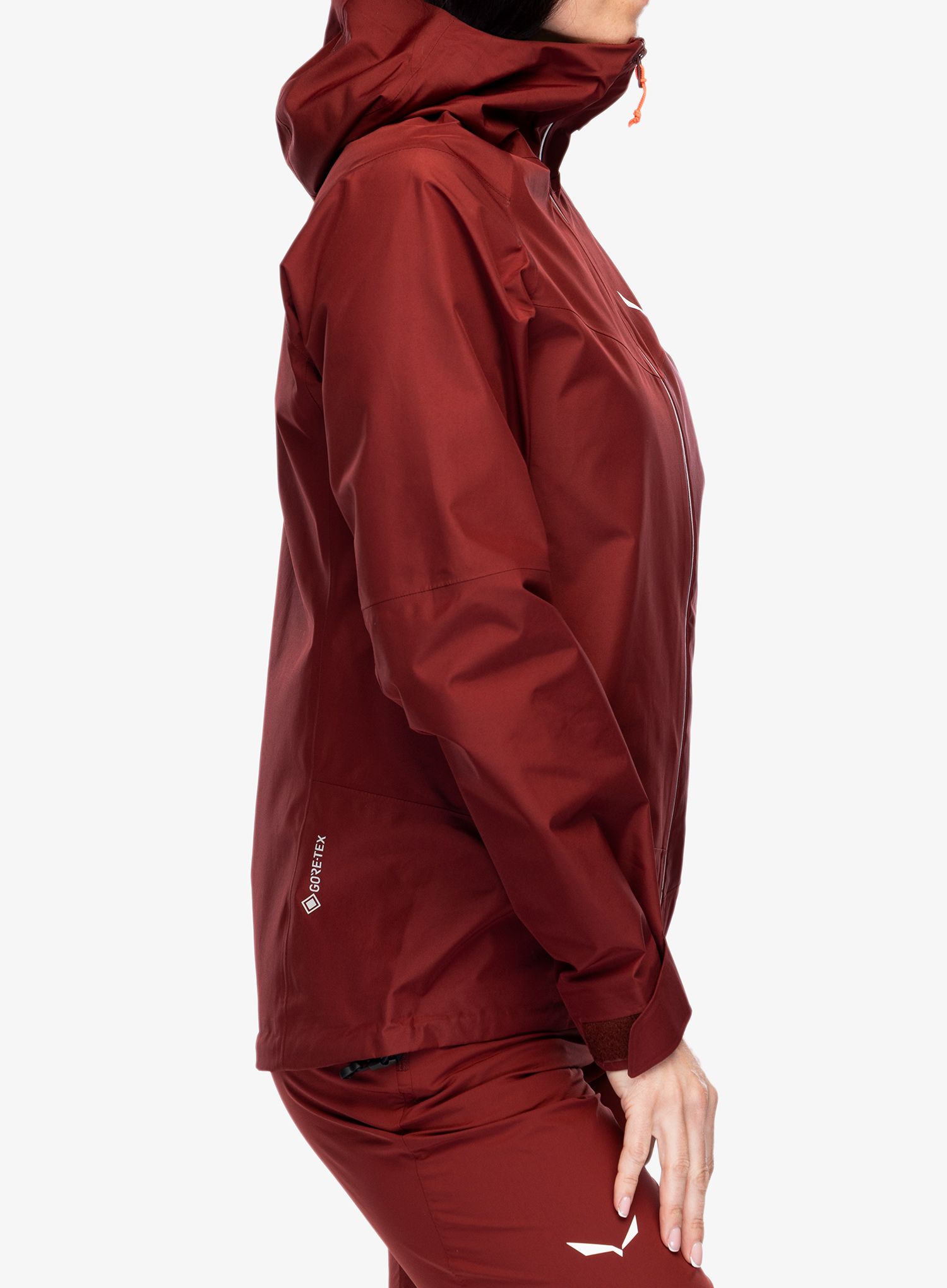 Dámská nepromokavá bunda s membránou Salewa Puez GTX Paclite Jacket - syrah