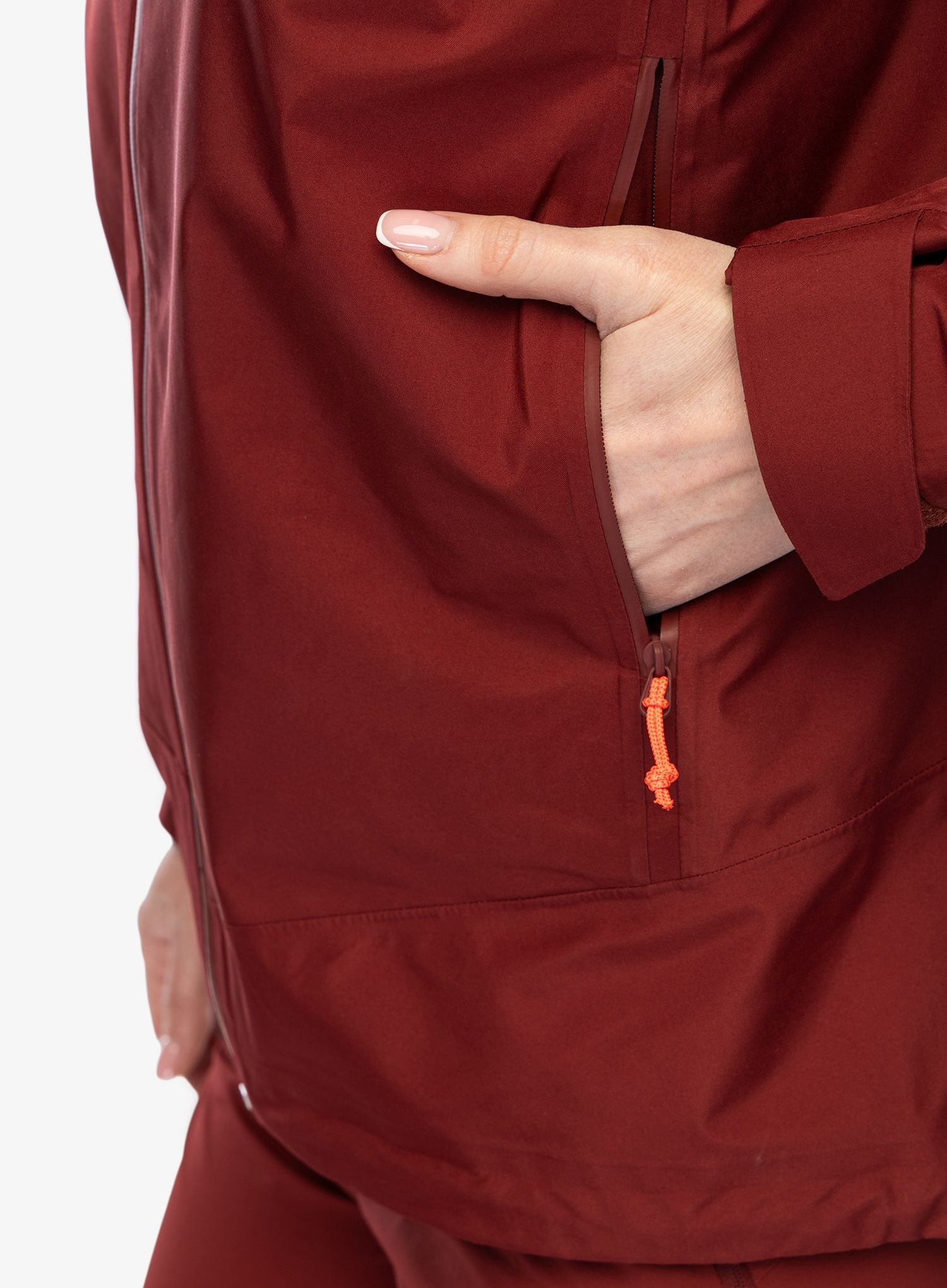 Dámská nepromokavá bunda s membránou Salewa Puez GTX Paclite Jacket - syrah