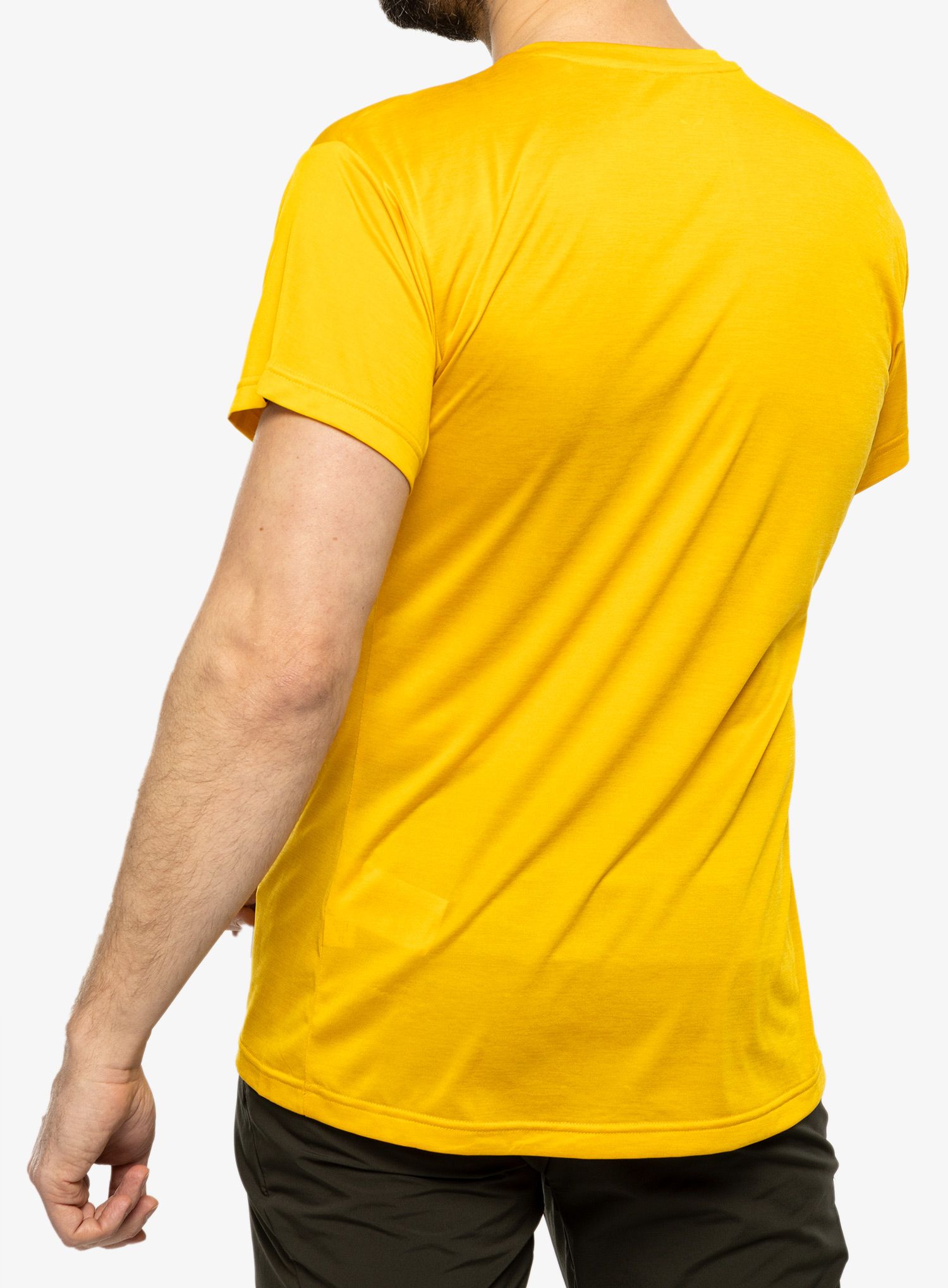 Rychleschnoucí triko Salewa Puez Melange Dry M S/S Tee - gold melange