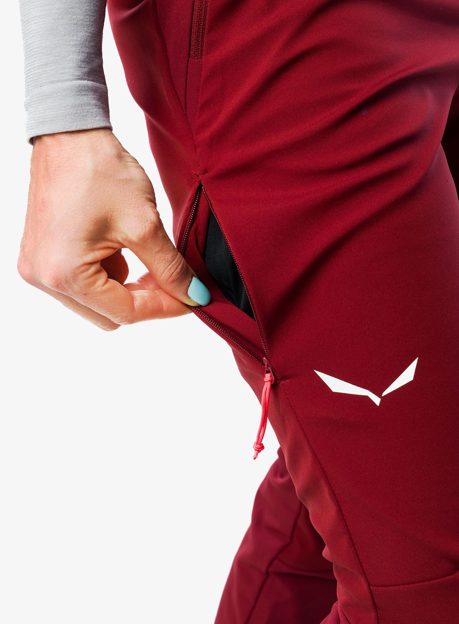 Kalhoty dámské Salewa Puez Orval 2 DST Pant - syrah