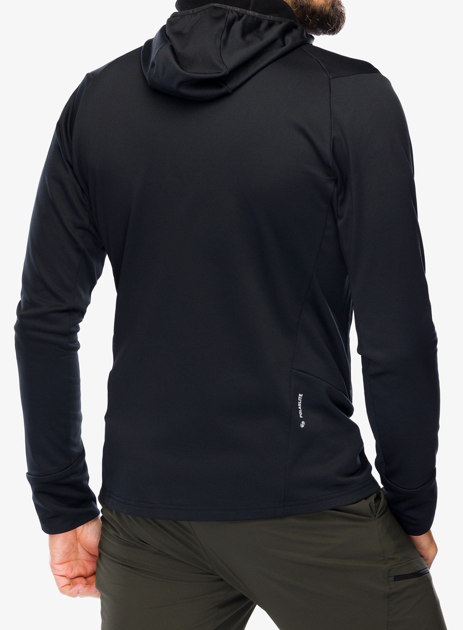Fleecová bunda Salewa Puez PL HD Jacket - black out