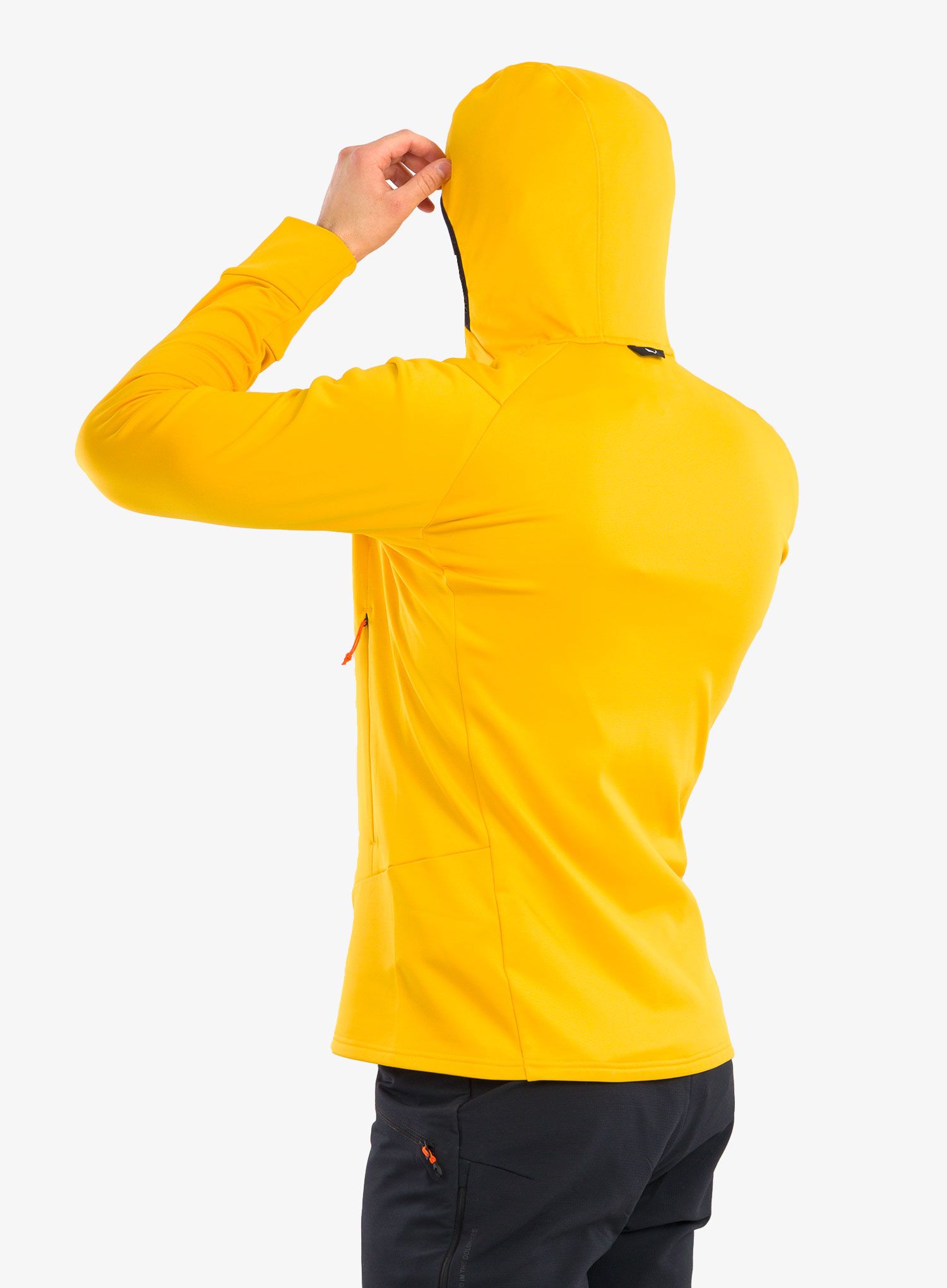 Fleecová bunda Salewa Puez PL HD Jacket - gold/black out