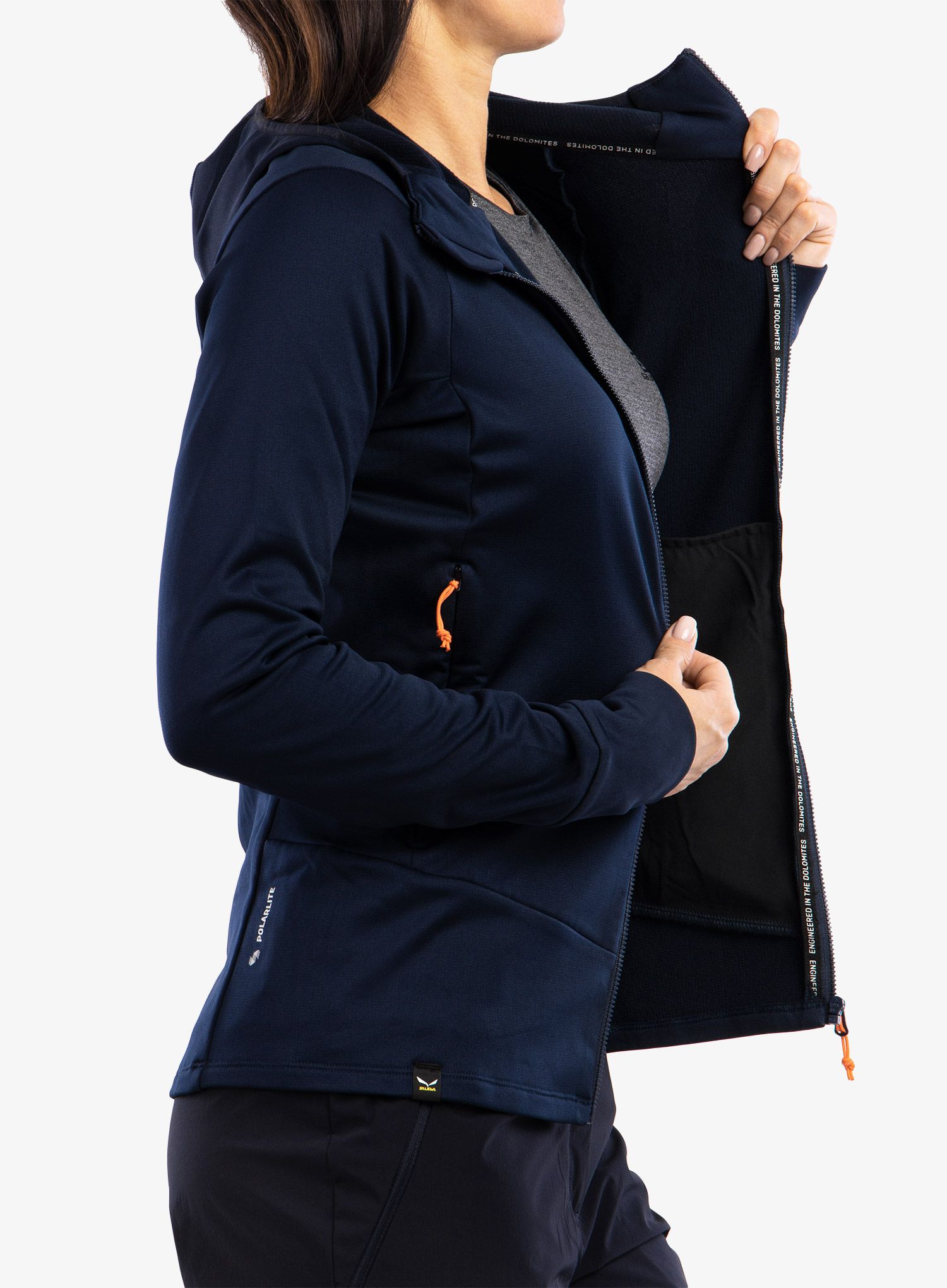 Dámská fleecová bunda Salewa Puez PL HD Jacket - navy blazer