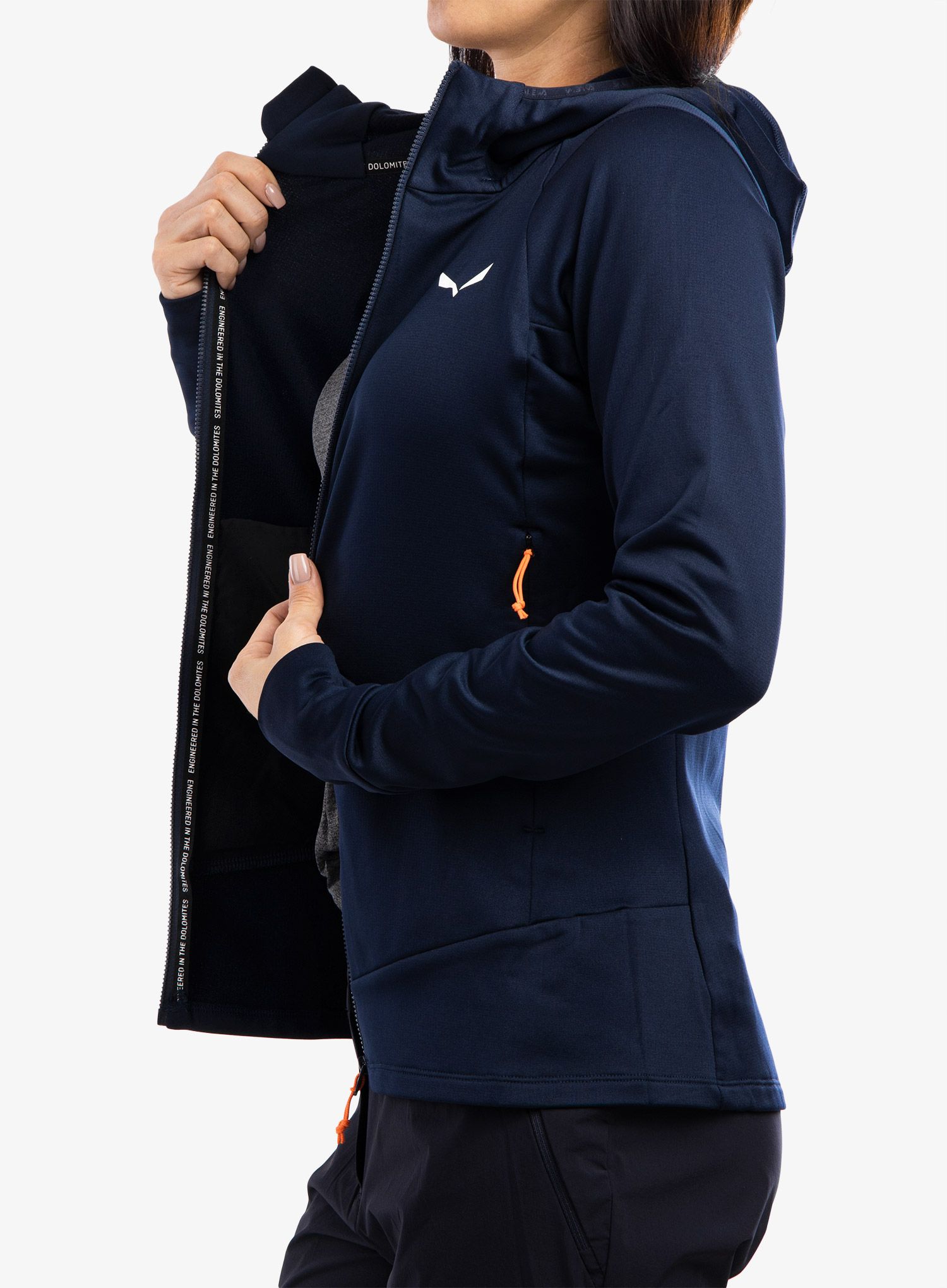 Dámská fleecová bunda Salewa Puez PL HD Jacket - navy blazer