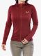 Dámská fleecová bunda Salewa Puez PL HD Jacket - syrah