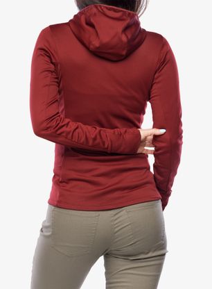 Dámská fleecová bunda Salewa Puez PL HD Jacket - syrah