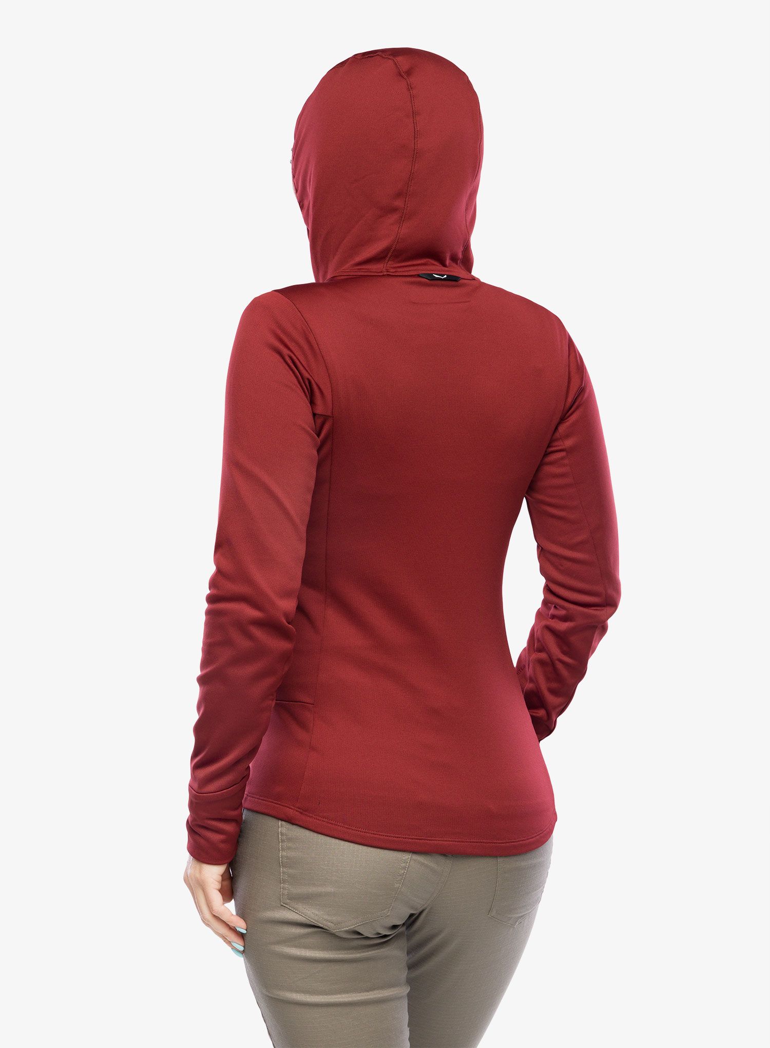 Dámská fleecová bunda Salewa Puez PL HD Jacket - syrah