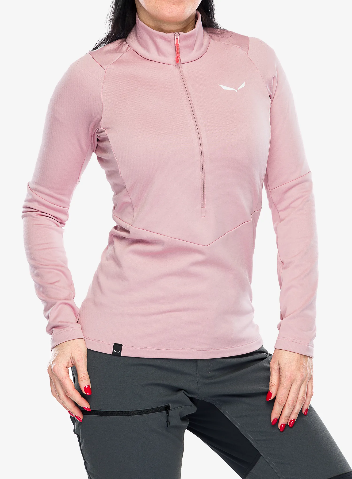 Fleece mikina dámská Salewa Puez PL HZ Fleece - zephyr