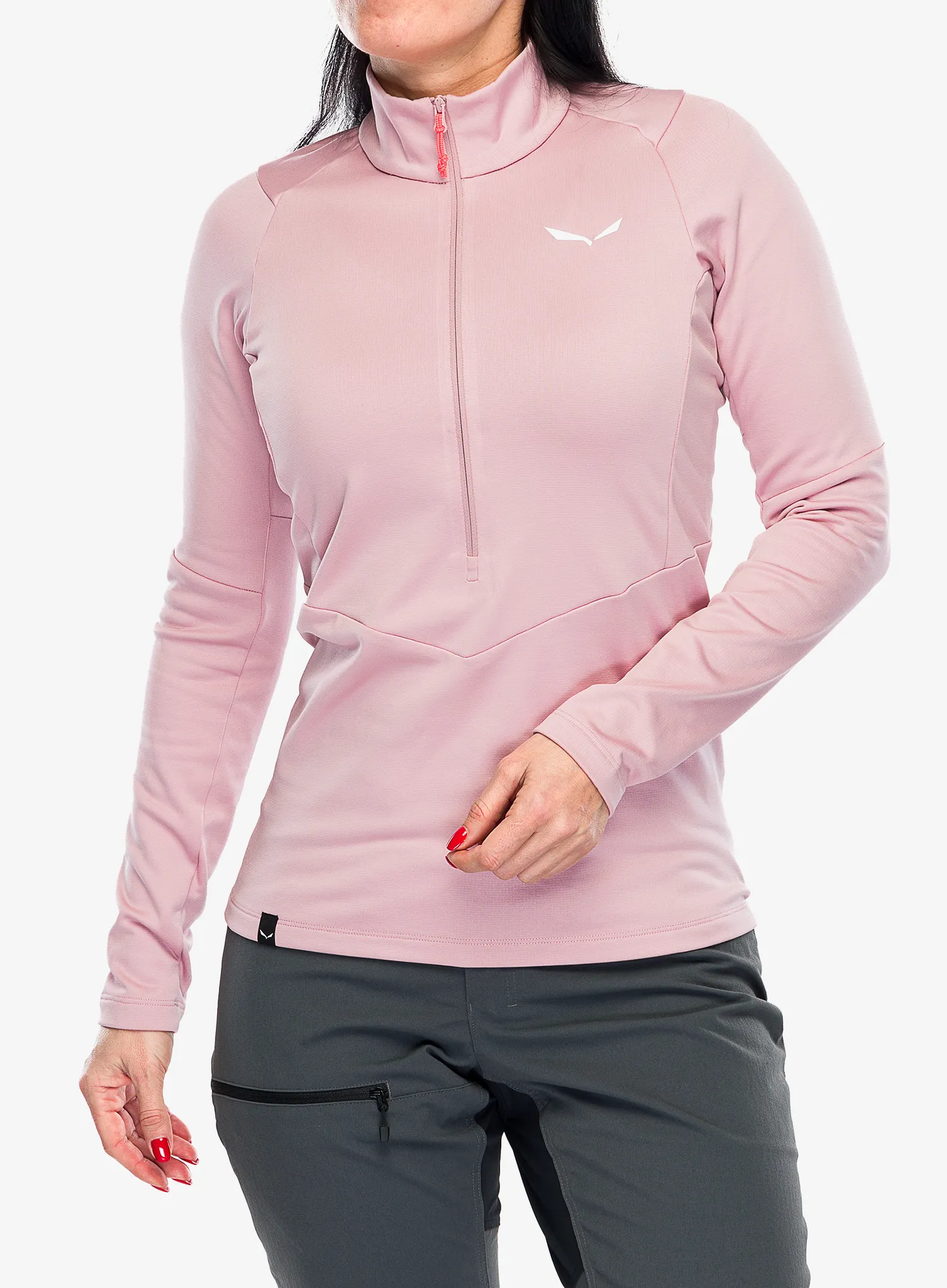 Fleece mikina dámská Salewa Puez PL HZ Fleece - zephyr