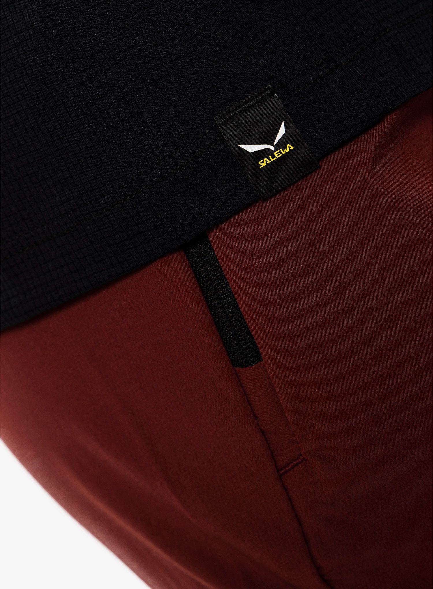 Dámské tričko Salewa Puez Sporty Dry T-Shirt - syrah/black out