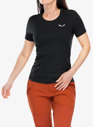 Dámské tričko Salewa Puez Sporty Dry T-Shirt - black out