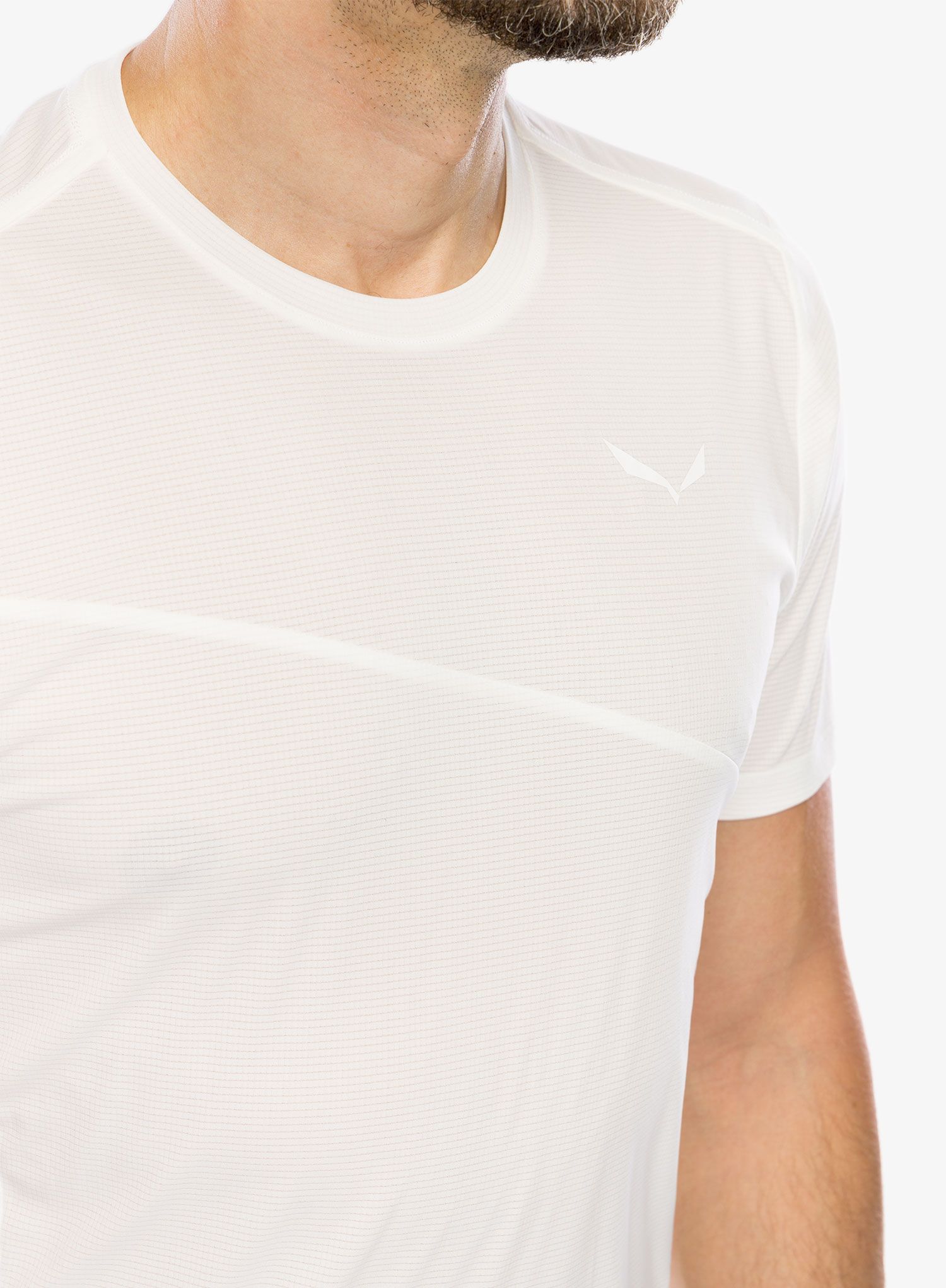 Rychleschnoucí triko Salewa Puez Sporty Dry T-Shirt - white