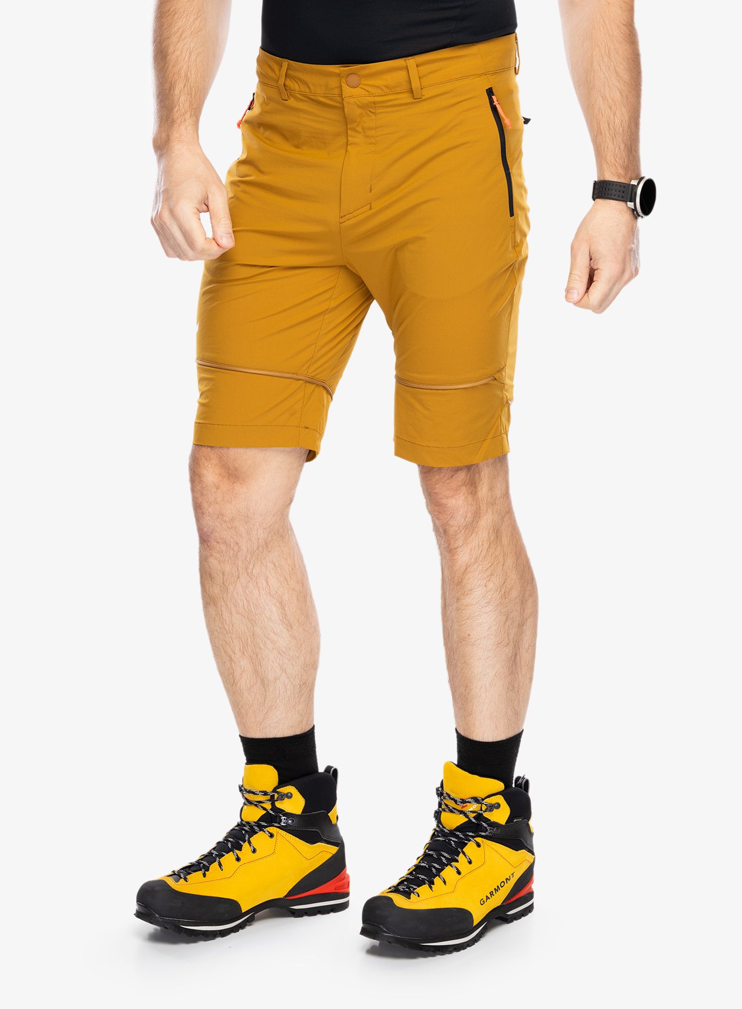 Softshellové kalhoty pánské Salewa Puez Talveno DST 2/1 Pant - golden brown